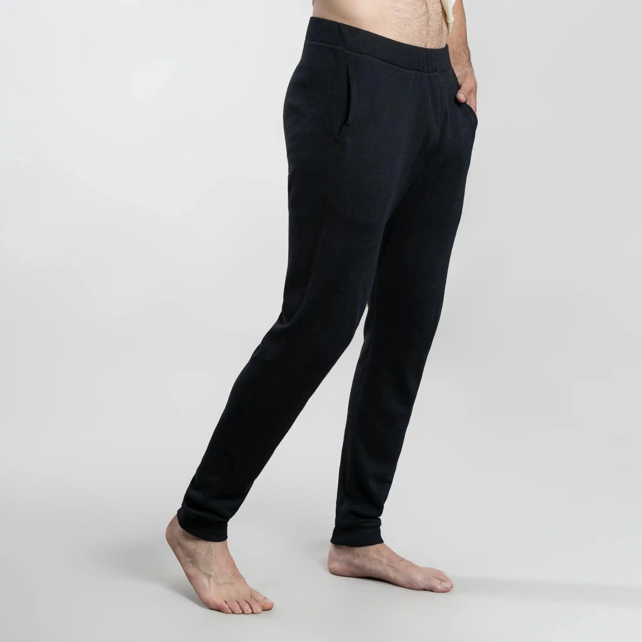 Men's Alpaca Wool Joggers: 300 Lightweight