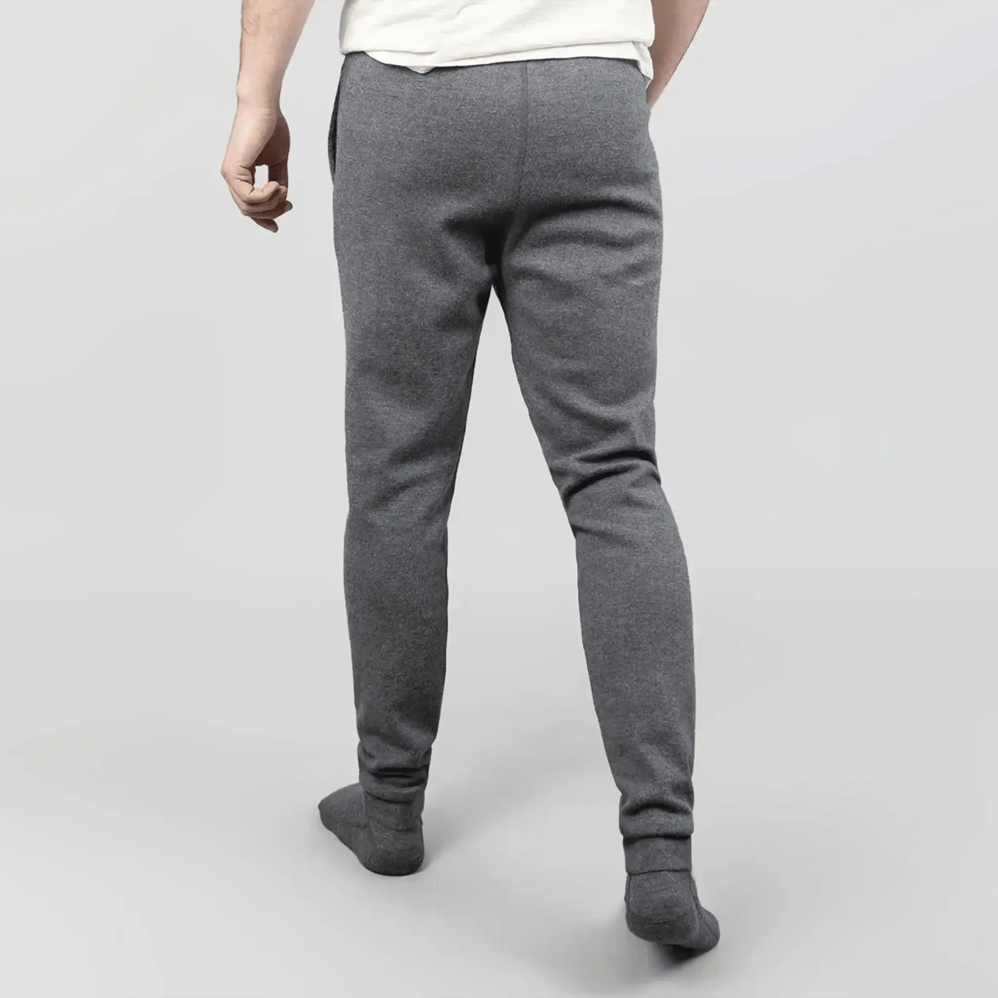 Men's Alpaca Wool Joggers: 300 Lightweight