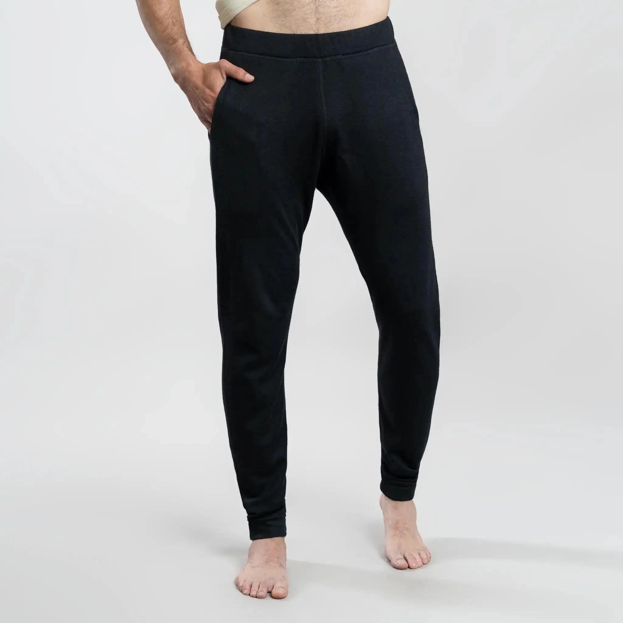 Men's Alpaca Wool Joggers: 300 Lightweight