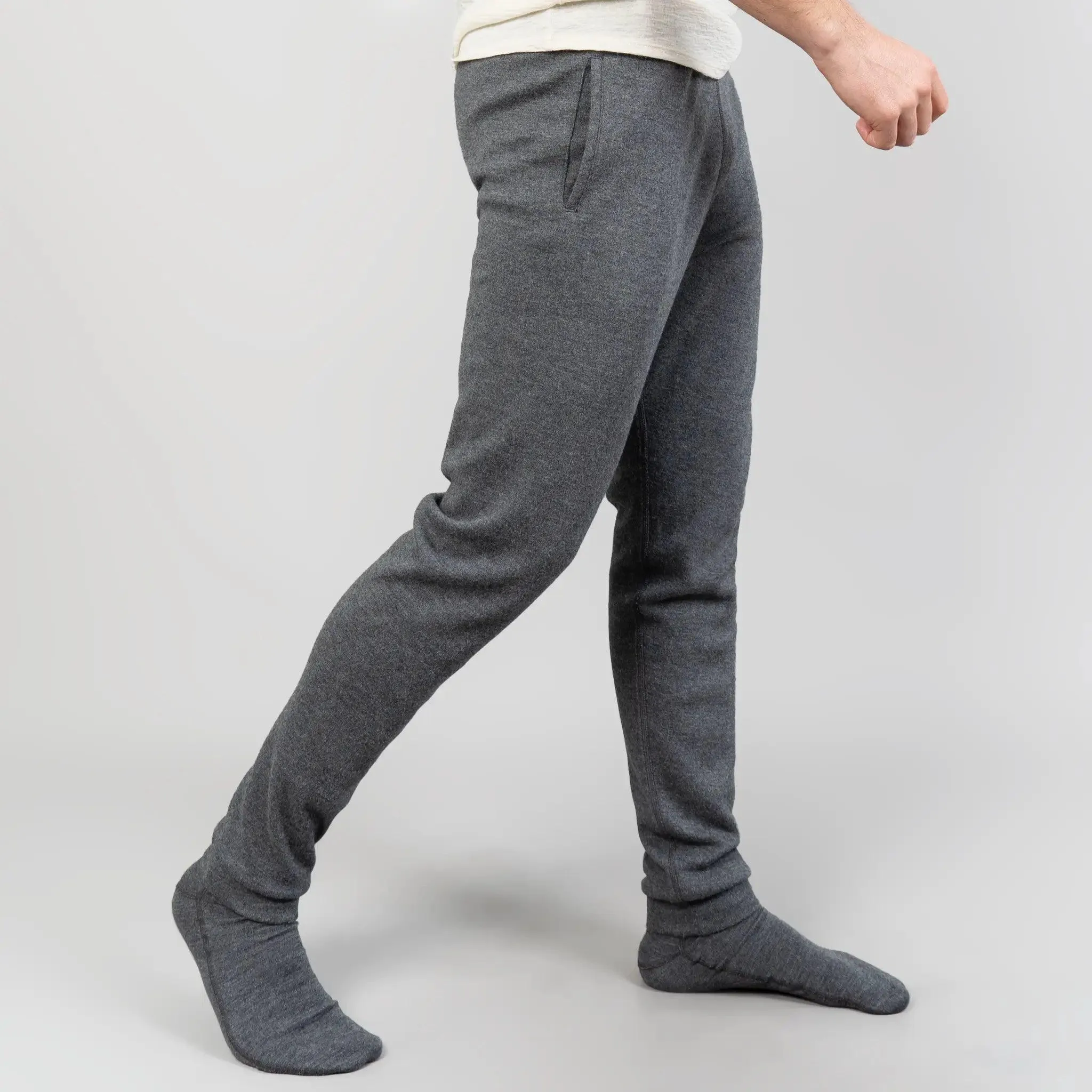 Men's Alpaca Wool Joggers: 300 Lightweight