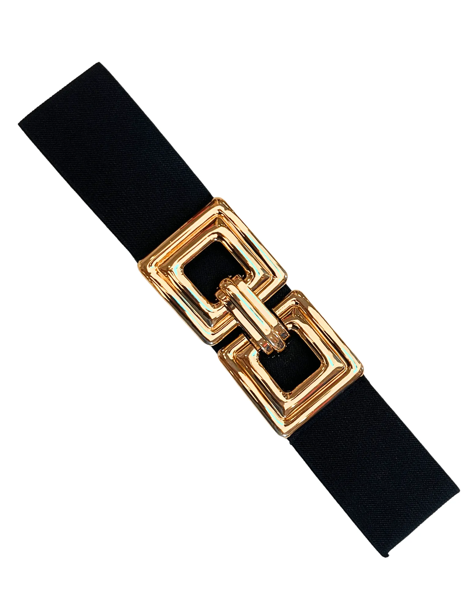 Metal Square Stretch Belt