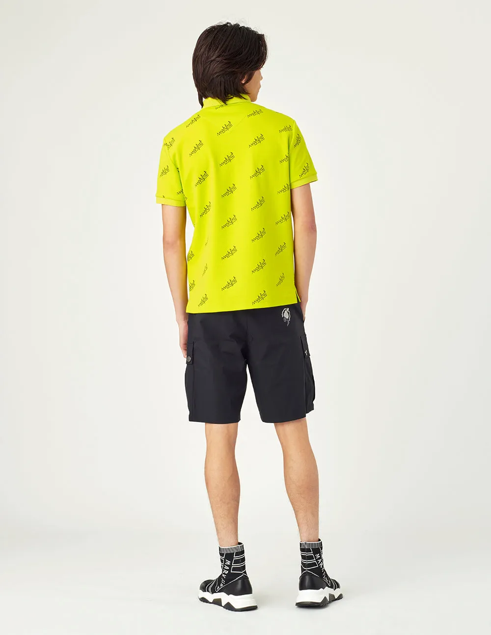 MF logo neon POLO Shirt