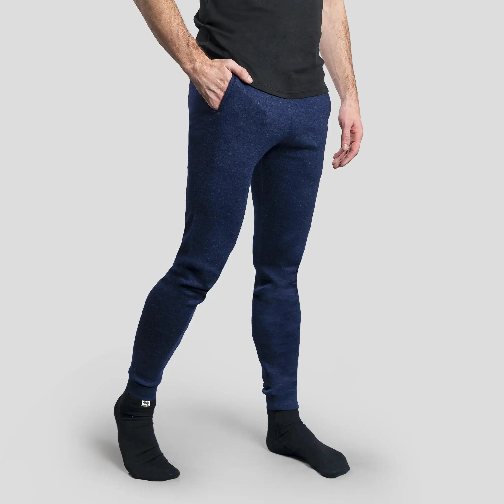 Mix 2 Pack - Men's Alpaca Wool Sweatpants & Leggings: 420 Midweight