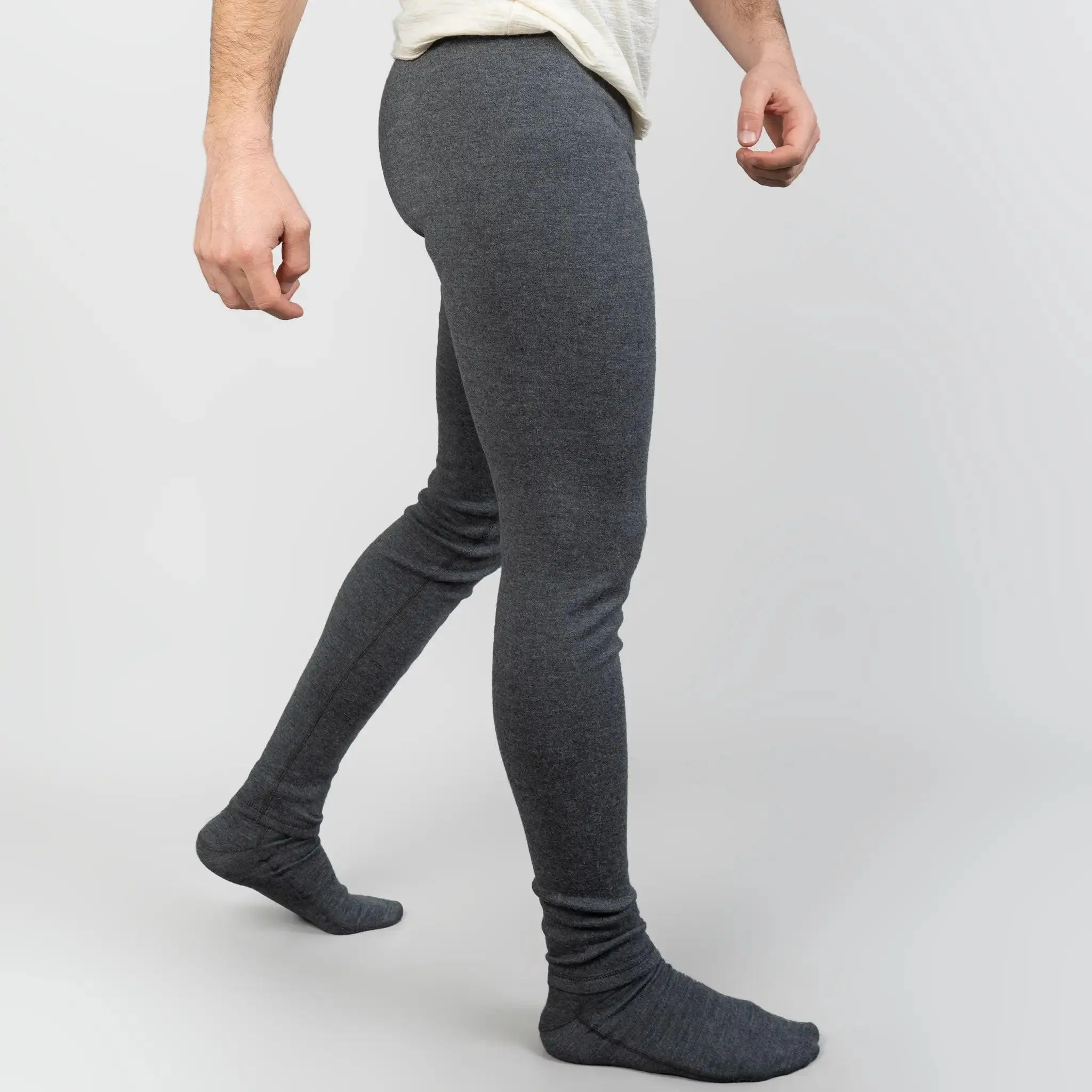 Mix 2 Pack - Men's Alpaca Wool Sweatpants & Leggings: 420 Midweight