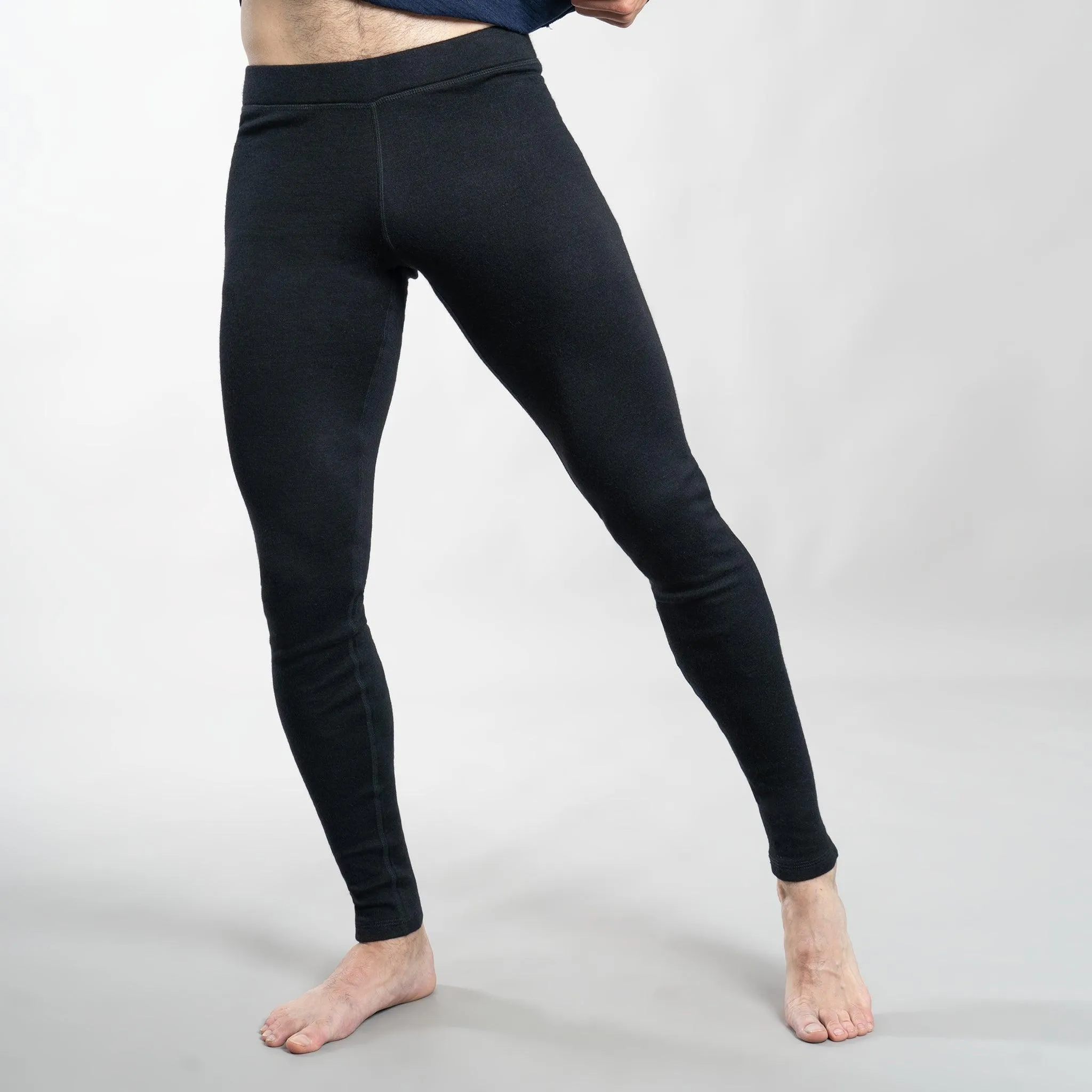 Mix 2 Pack - Men's Alpaca Wool Sweatpants & Leggings: 420 Midweight