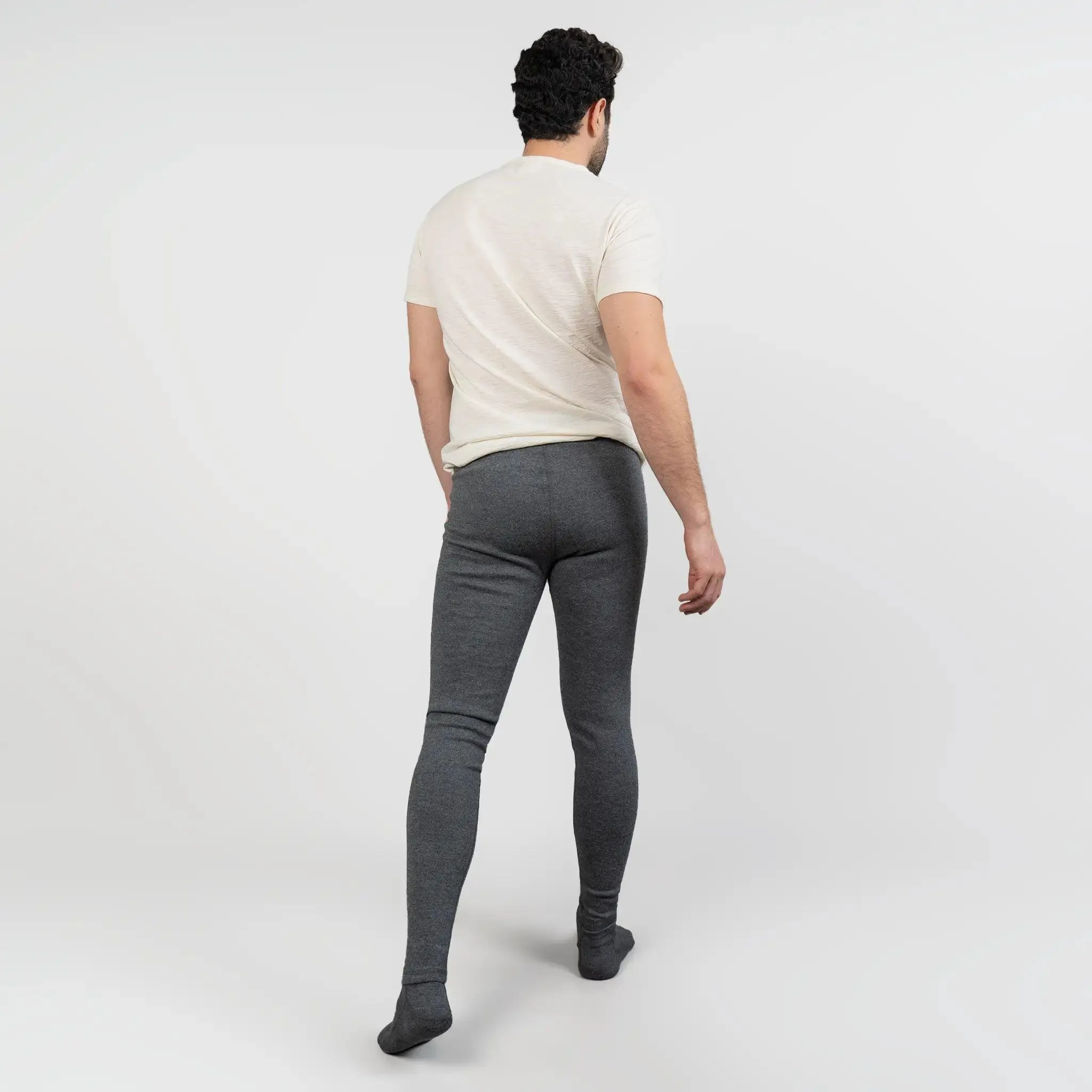 Mix 2 Pack - Men's Alpaca Wool Sweatpants & Leggings: 420 Midweight