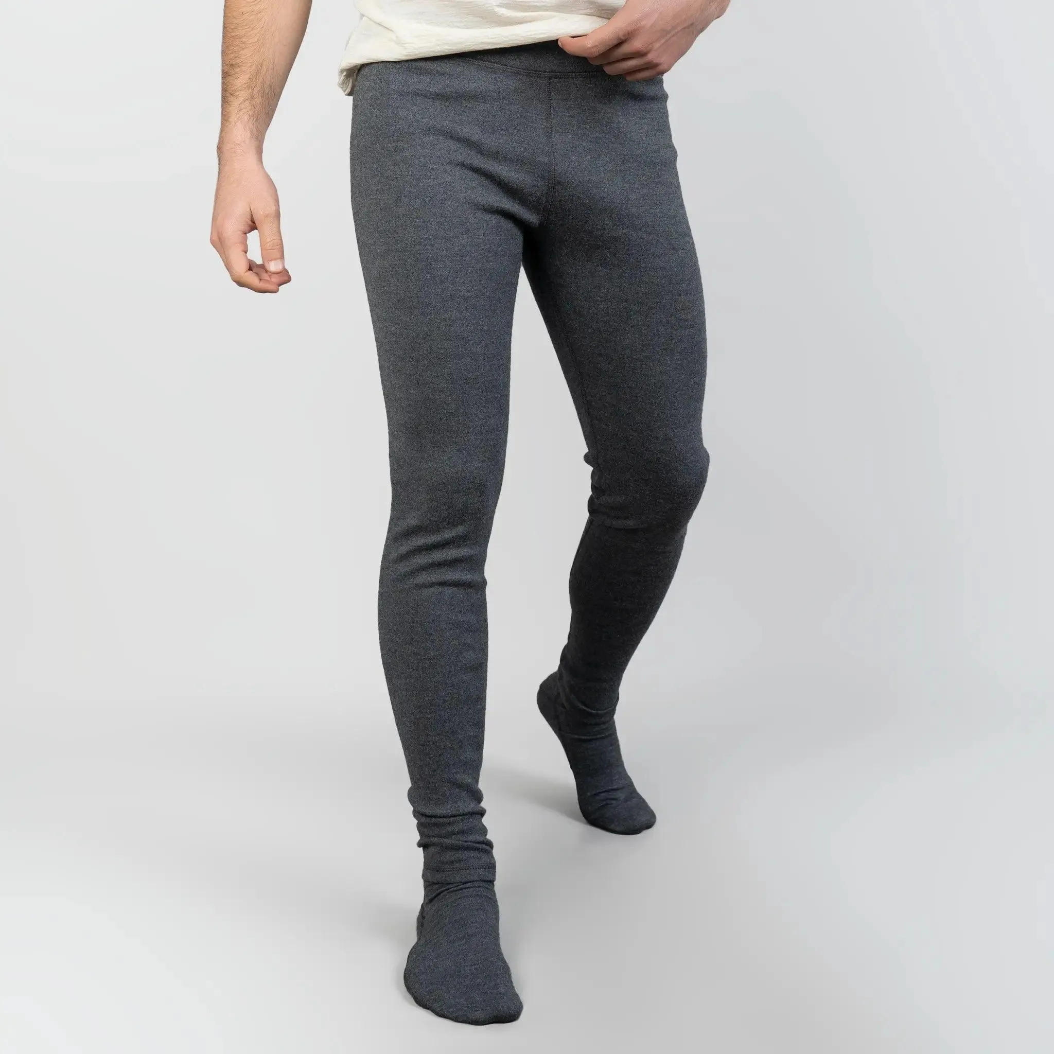 Mix 2 Pack - Men's Alpaca Wool Sweatpants & Leggings: 420 Midweight