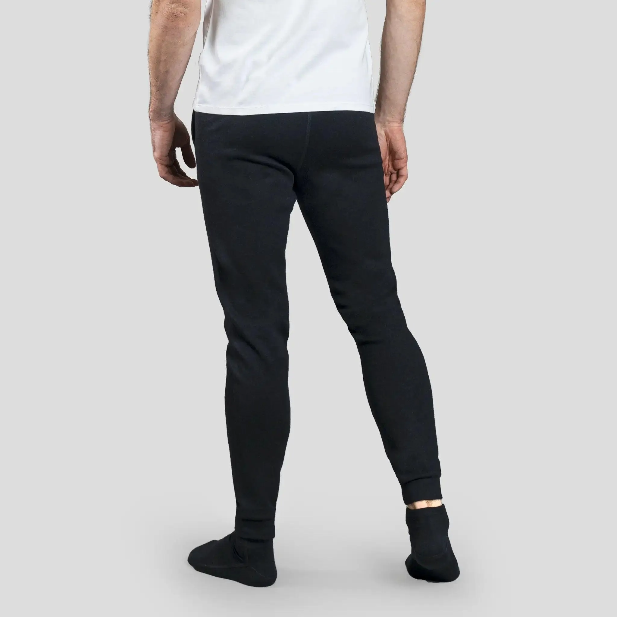 Mix 2 Pack - Men's Alpaca Wool Sweatpants & Leggings: 420 Midweight