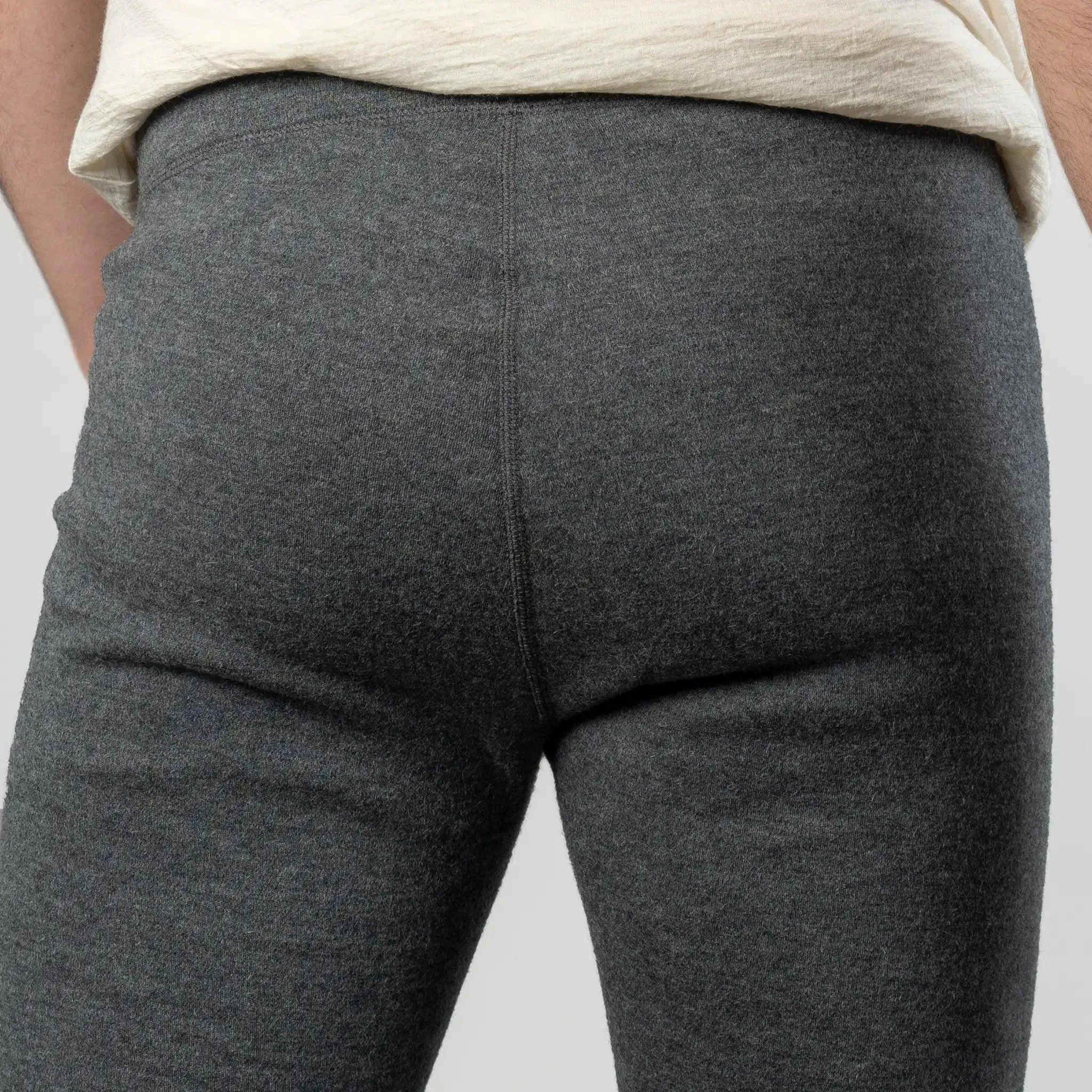 Mix 2 Pack - Men's Alpaca Wool Sweatpants & Leggings: 420 Midweight