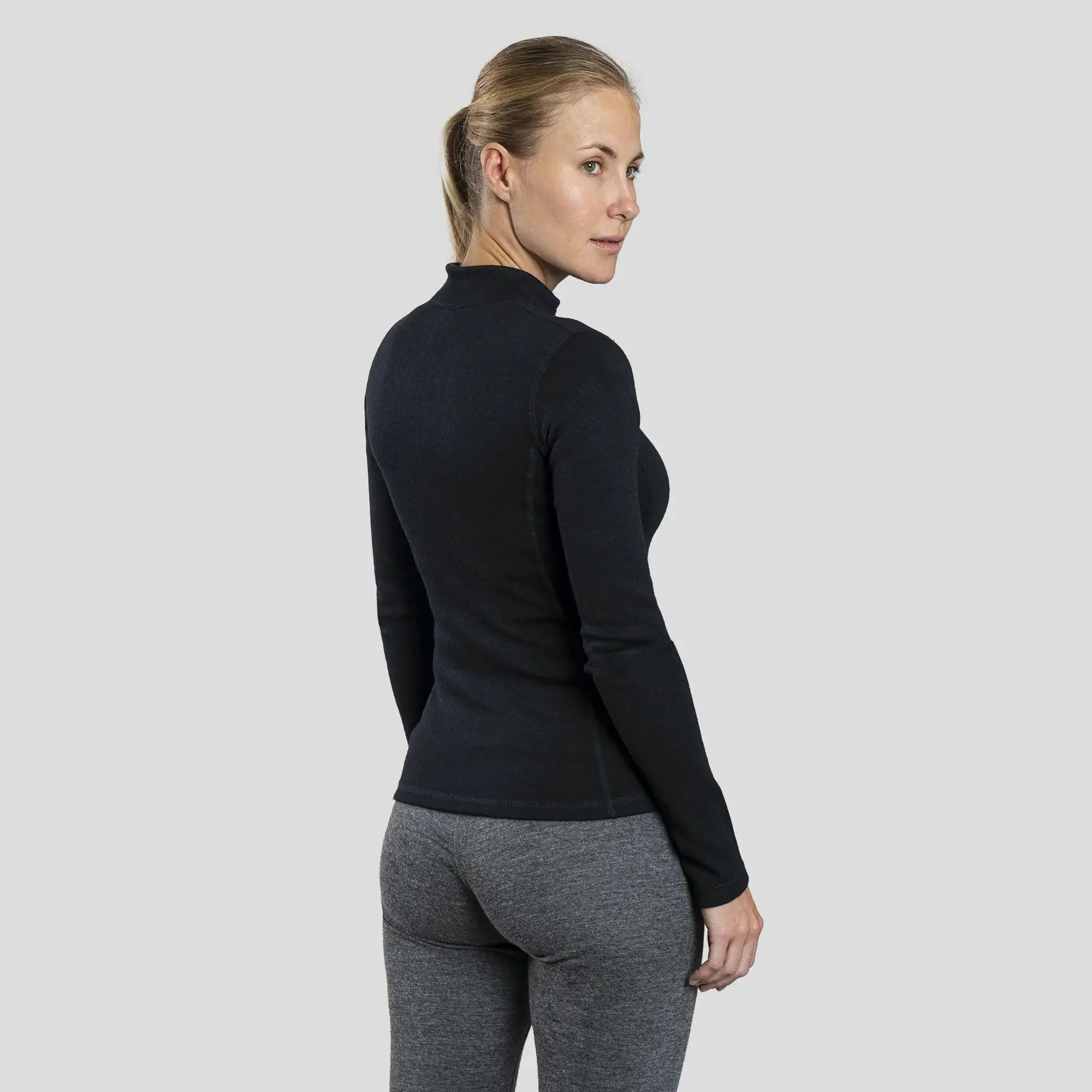 Mix 2 Pack - Women's Alpaca Wool Jacket Full-Zip & Sweatpants: 420 Midweight