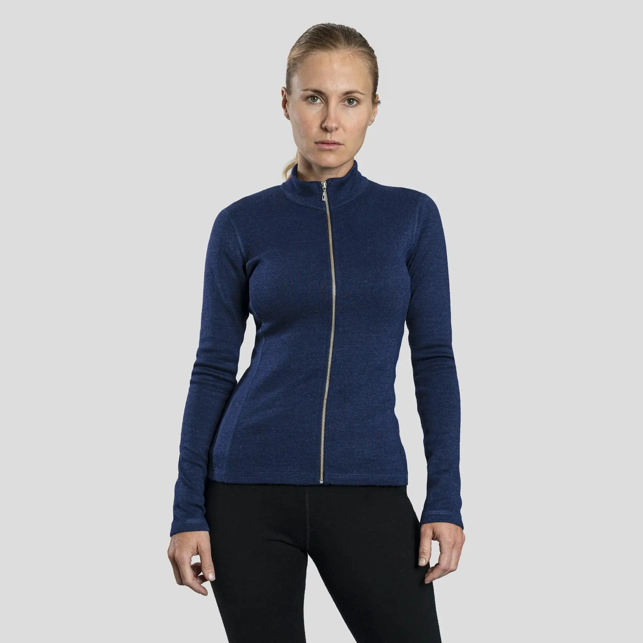 Mix 2 Pack - Women's Alpaca Wool Jacket Full-Zip & Sweatpants: 420 Midweight