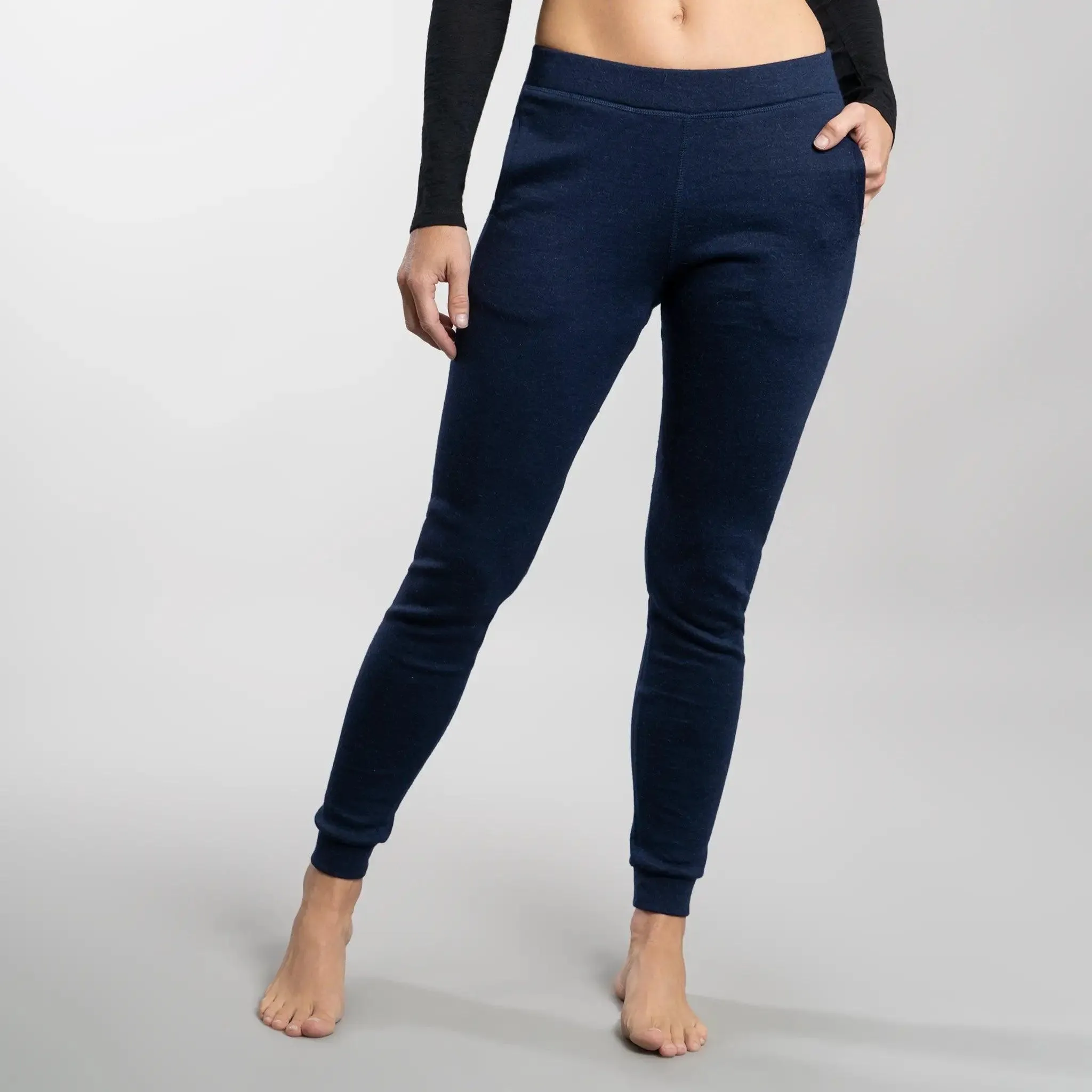 Mix 2 Pack - Women's Alpaca Wool Jacket Full-Zip & Sweatpants: 420 Midweight