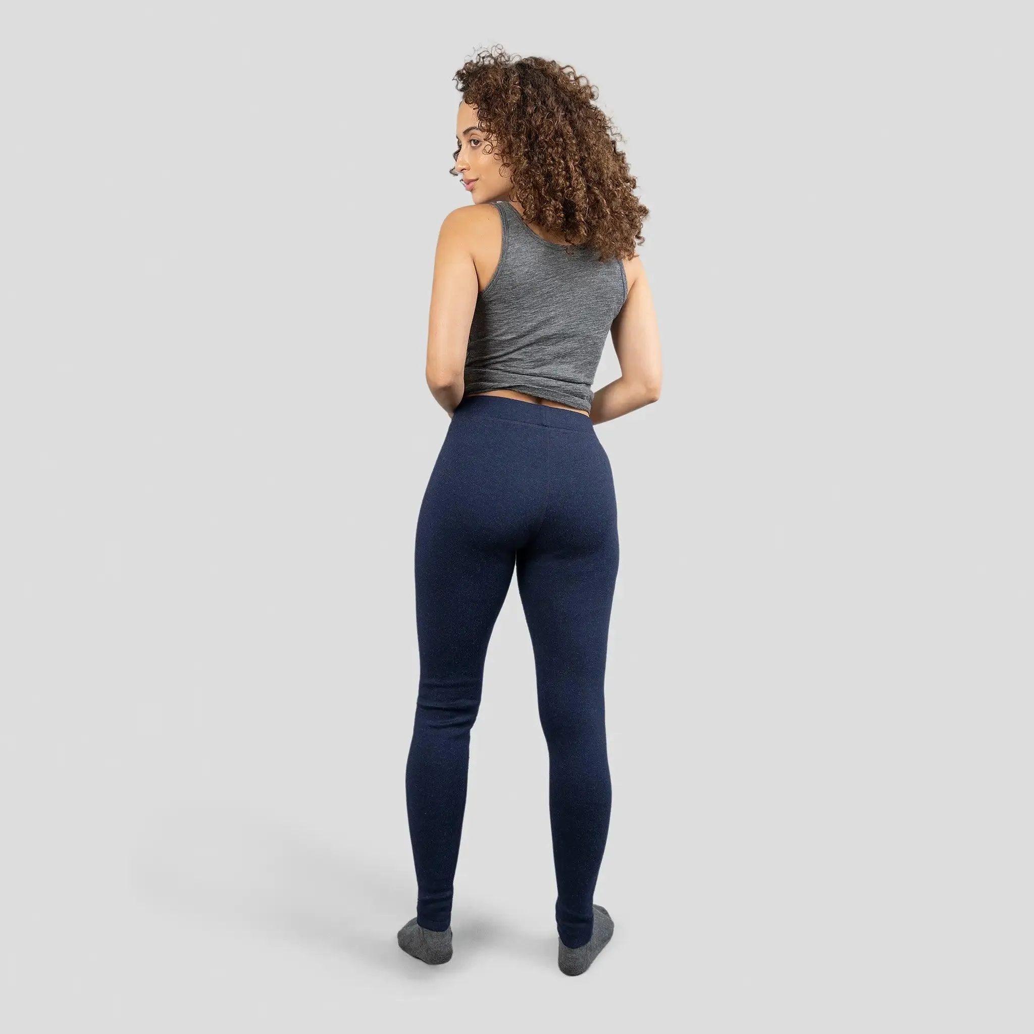 Mix 2 Pack - Women's Alpaca Wool Sweatpants & Leggings: 420 Midweight