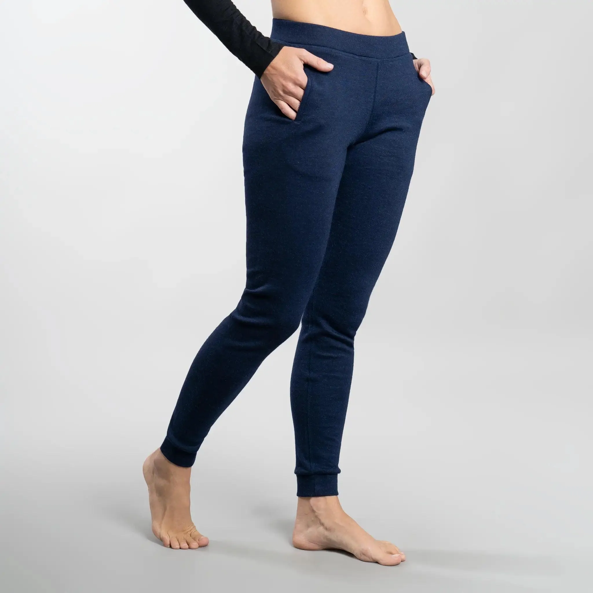 Mix 2 Pack - Women's Alpaca Wool Sweatpants & Leggings: 420 Midweight