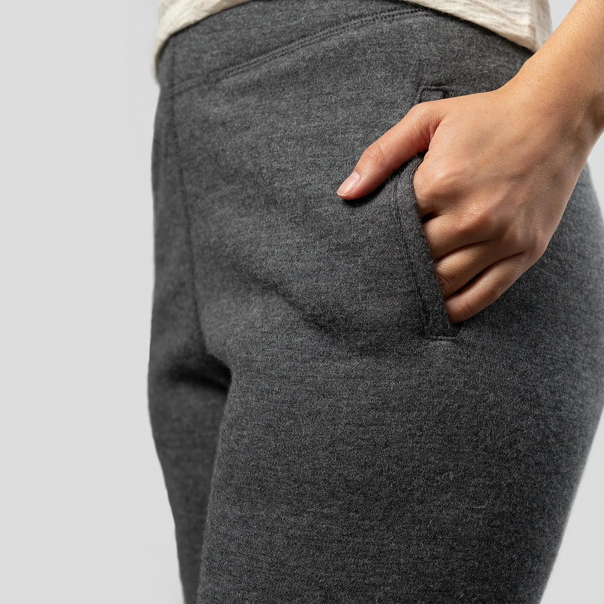 Mix 2 Pack - Women's Alpaca Wool Sweatpants & Leggings: 420 Midweight