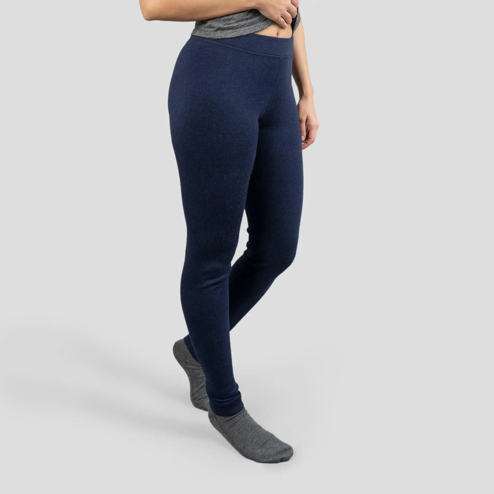 Mix 2 Pack - Women's Alpaca Wool Sweatpants & Leggings: 420 Midweight