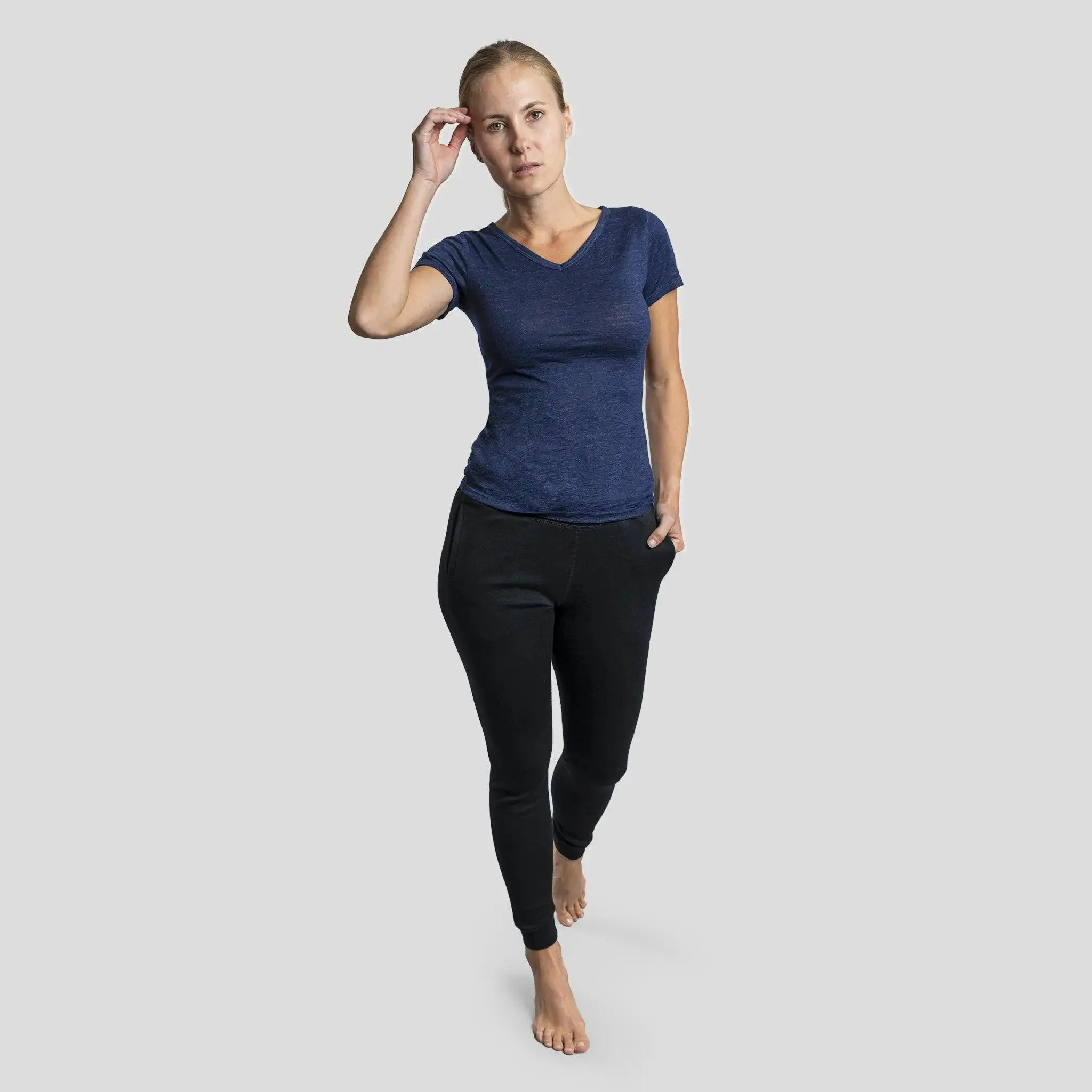 Mix 2 Pack - Women's Alpaca Wool Sweatpants & Leggings: 420 Midweight