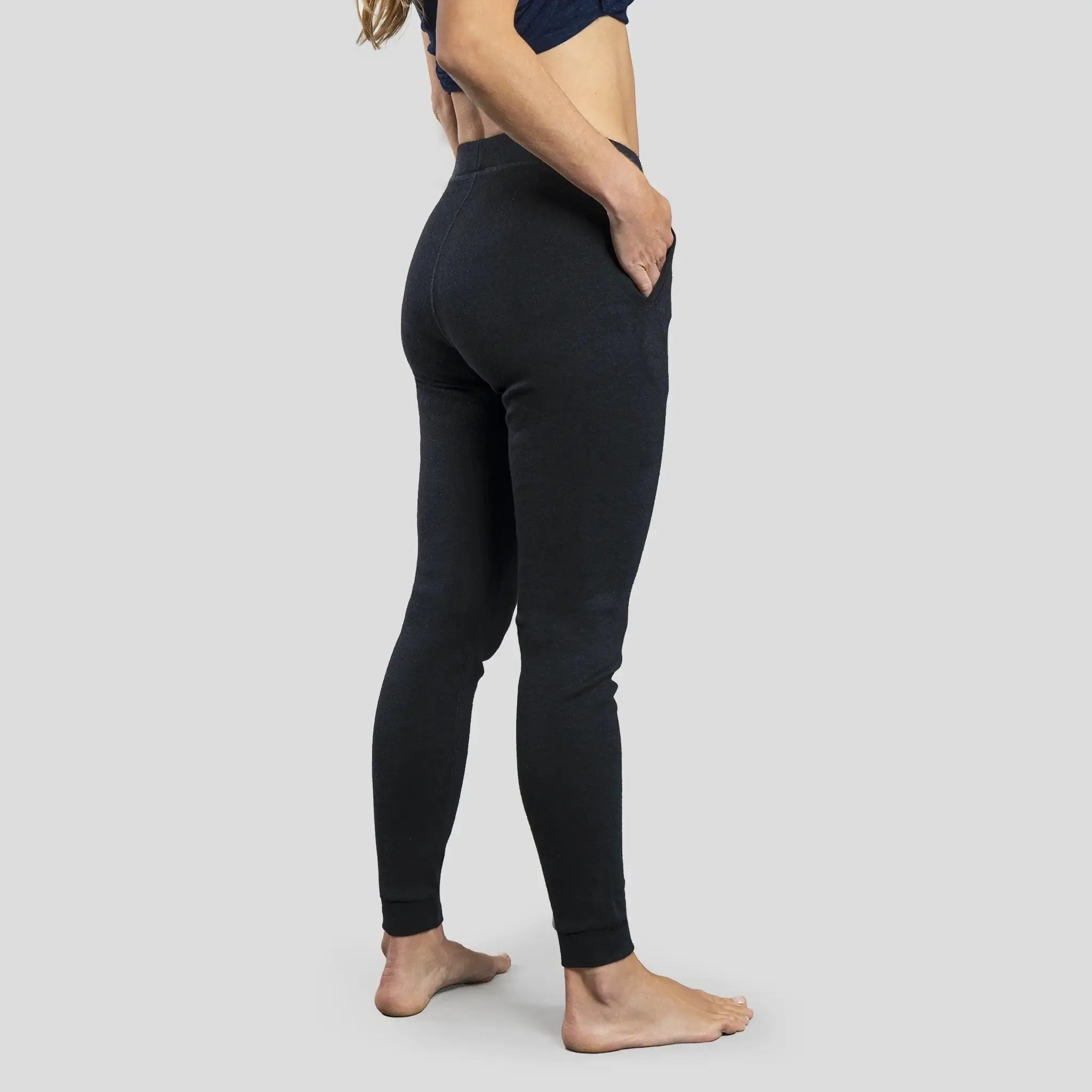 Mix 2 Pack - Women's Alpaca Wool Sweatpants & Leggings: 420 Midweight