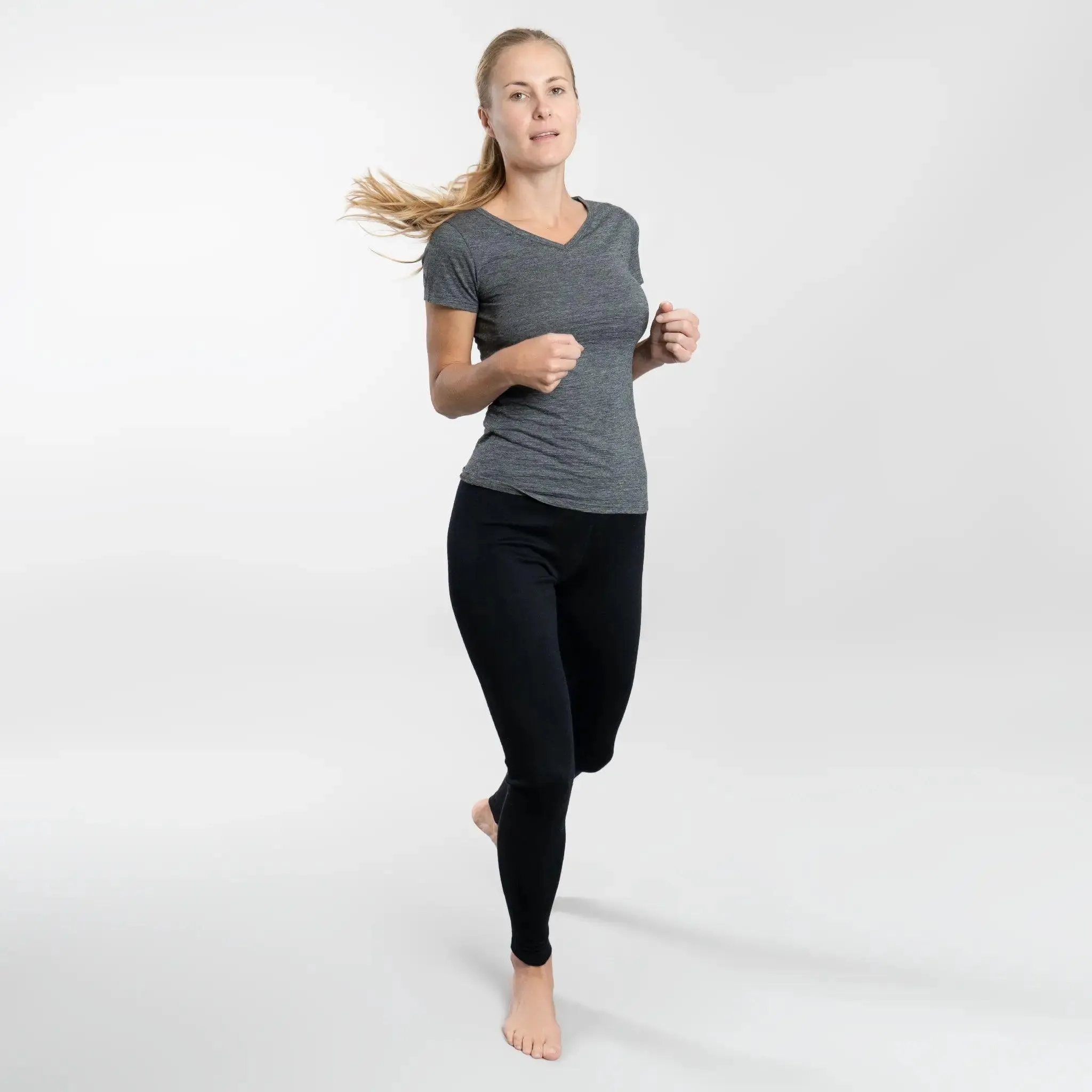 Mix 2 Pack - Women's Alpaca Wool Sweatpants & Leggings: 420 Midweight