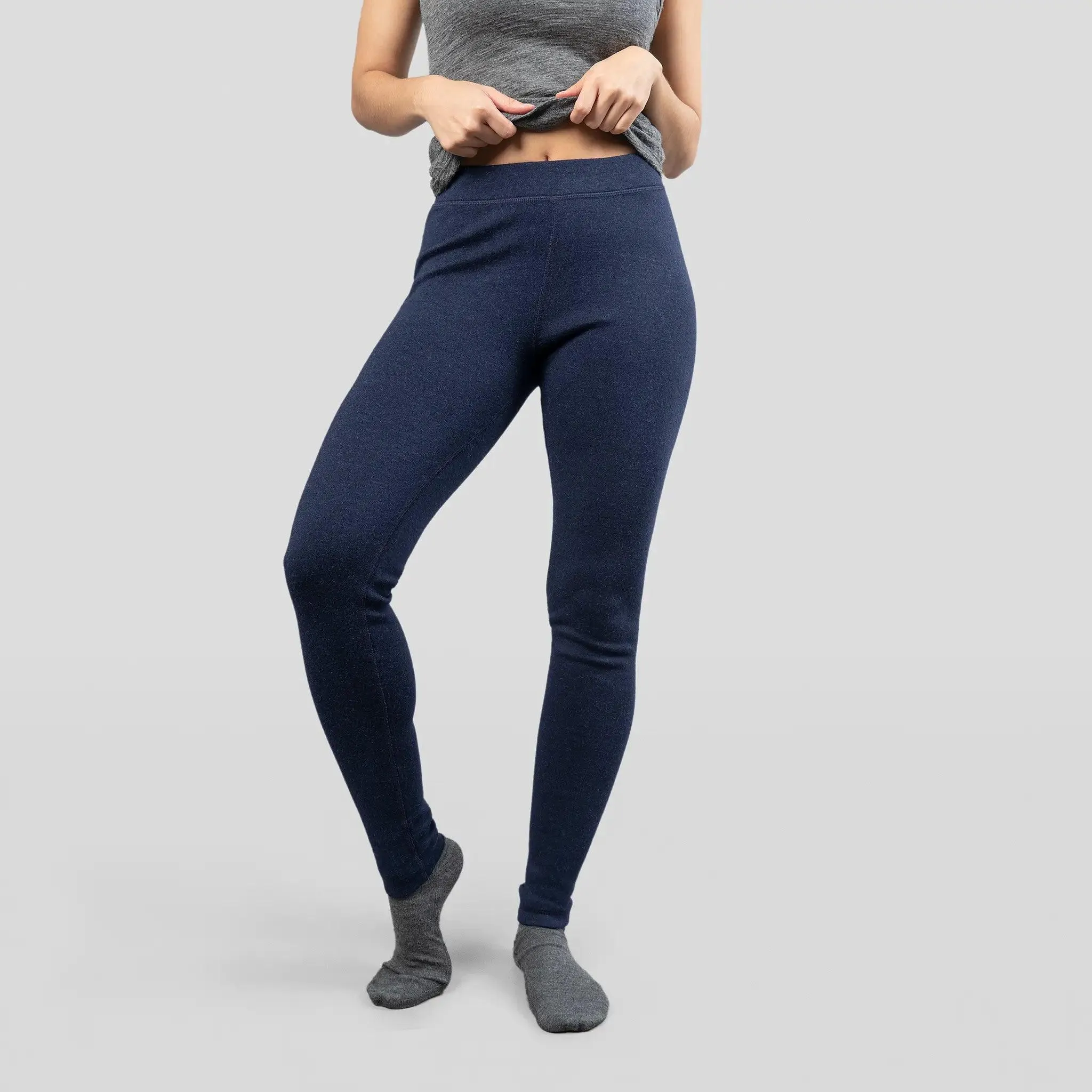 Mix 2 Pack - Women's Alpaca Wool Sweatpants & Leggings: 420 Midweight