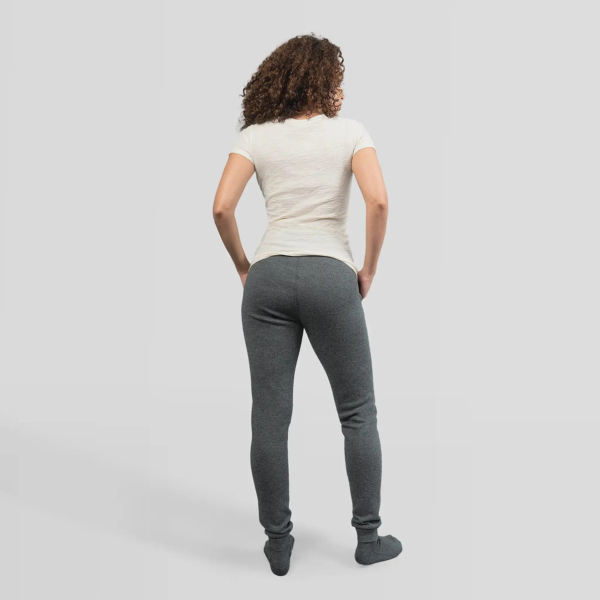 Mix 2 Pack - Women's Alpaca Wool Sweatpants & Leggings: 420 Midweight