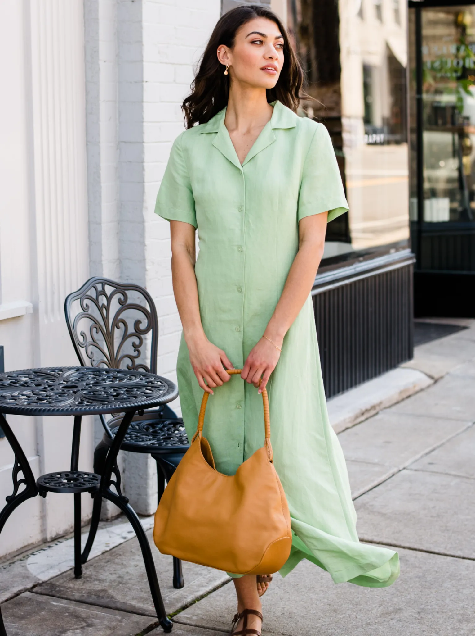 Monet Button Down Dress