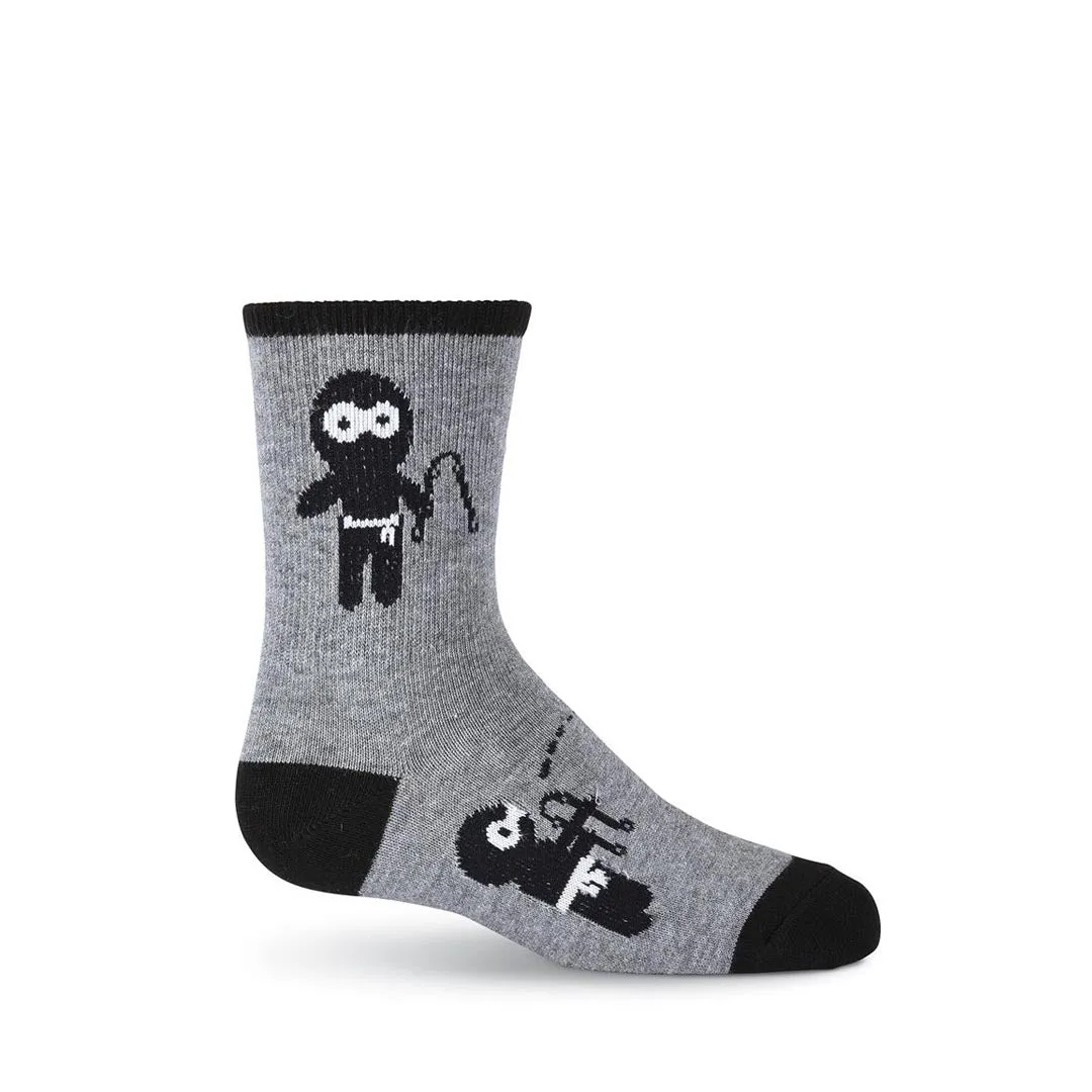 NINJAS CREW SOCKS-BOY'S