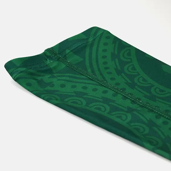 Oceanic Warrior Green arm sleeve