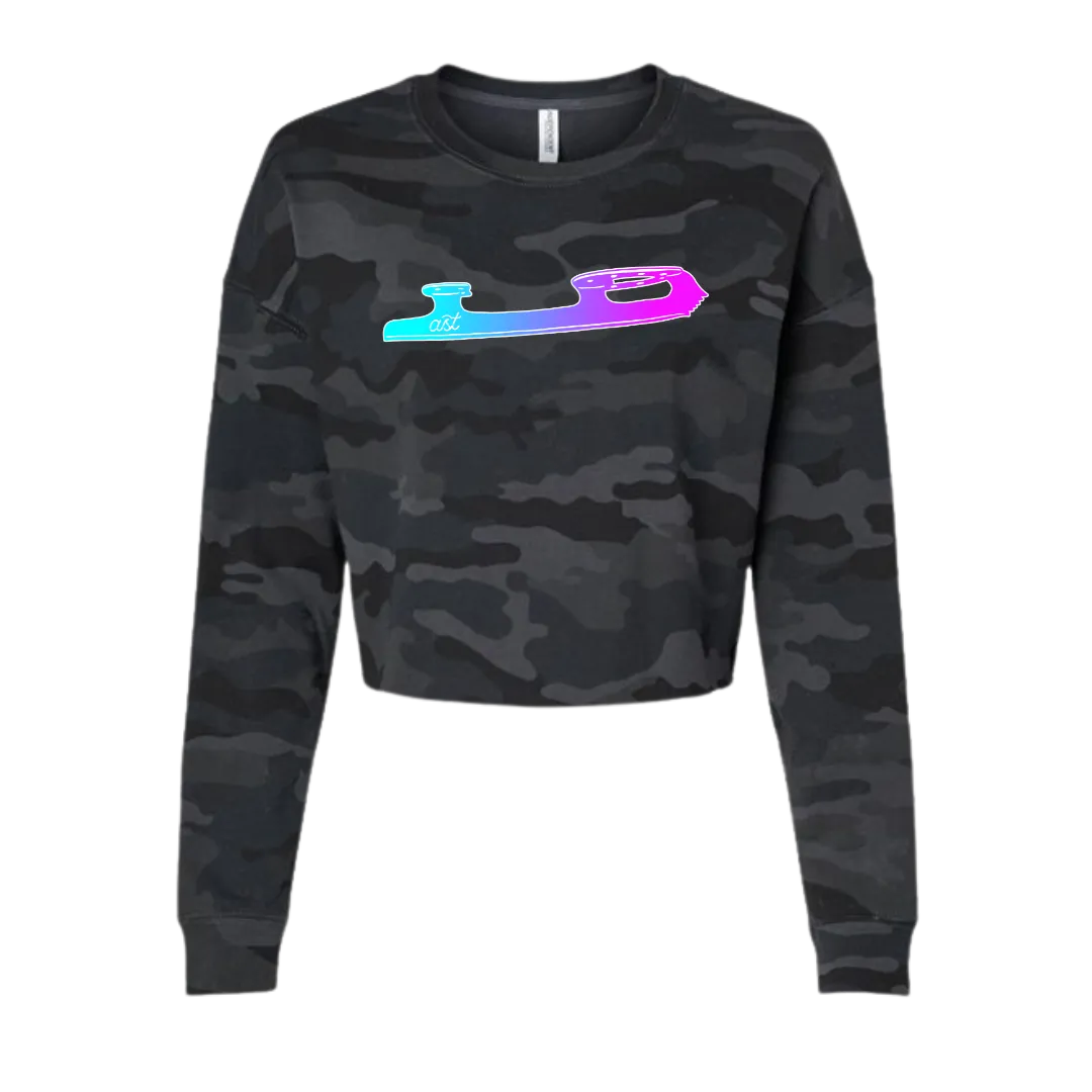 Ombre Blade Camo Women's Sweatshirt - M