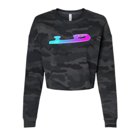 Ombre Blade Camo Women's Sweatshirt - M