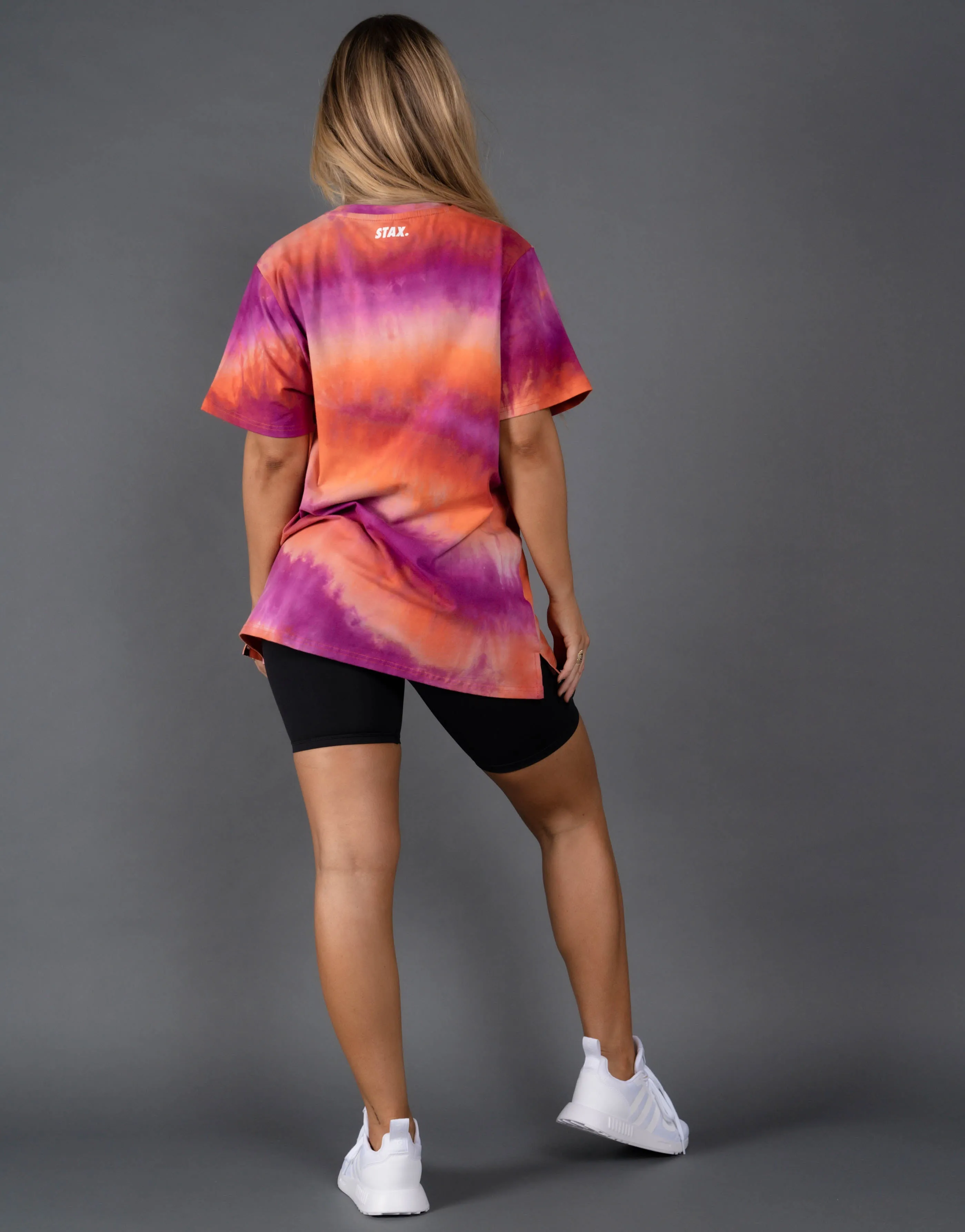 Oversize Tie Dye Tee - Universe