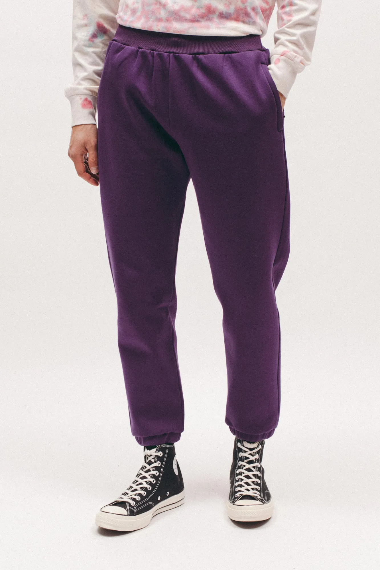 Poly Fleece Pants - Lavender