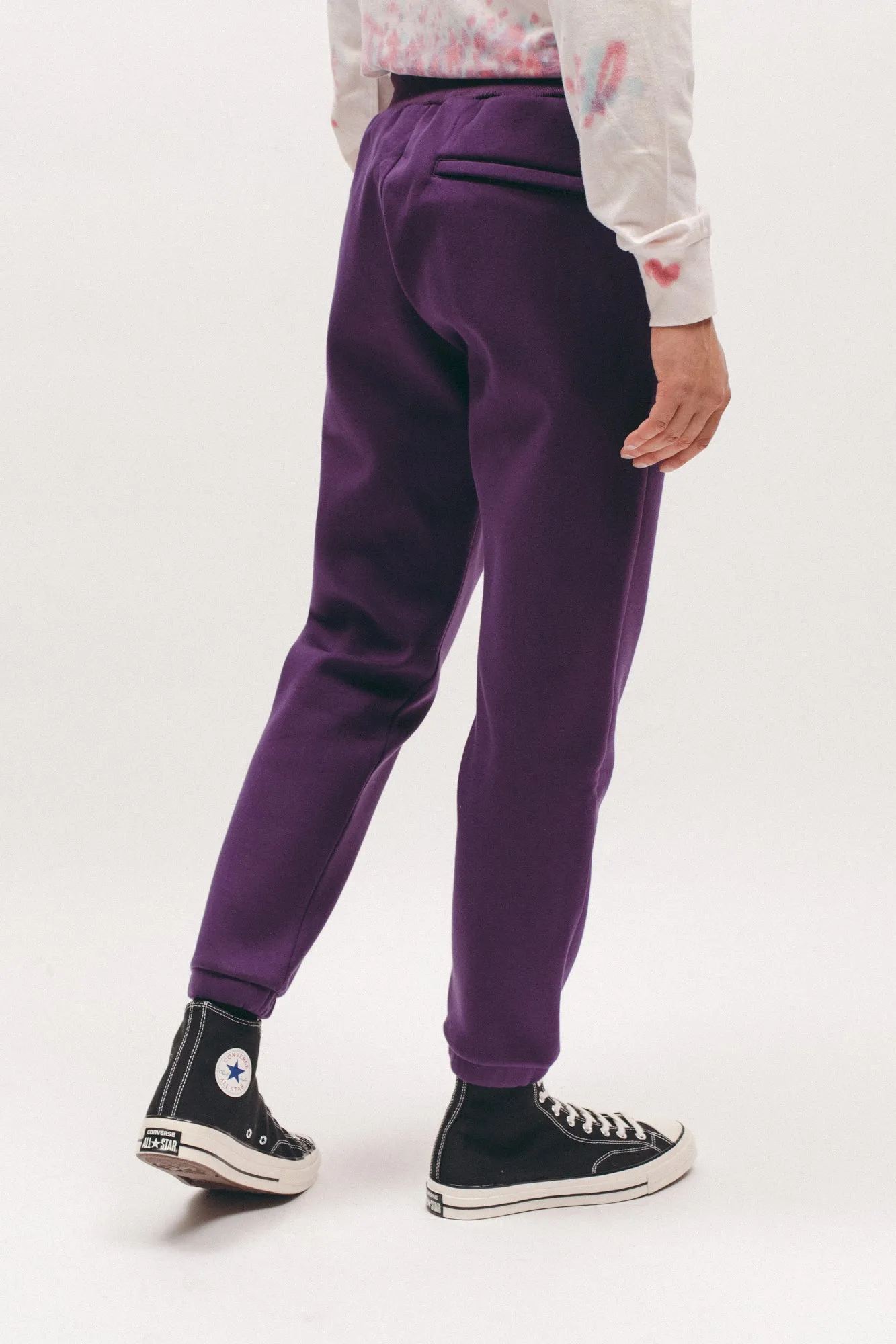 Poly Fleece Pants - Lavender