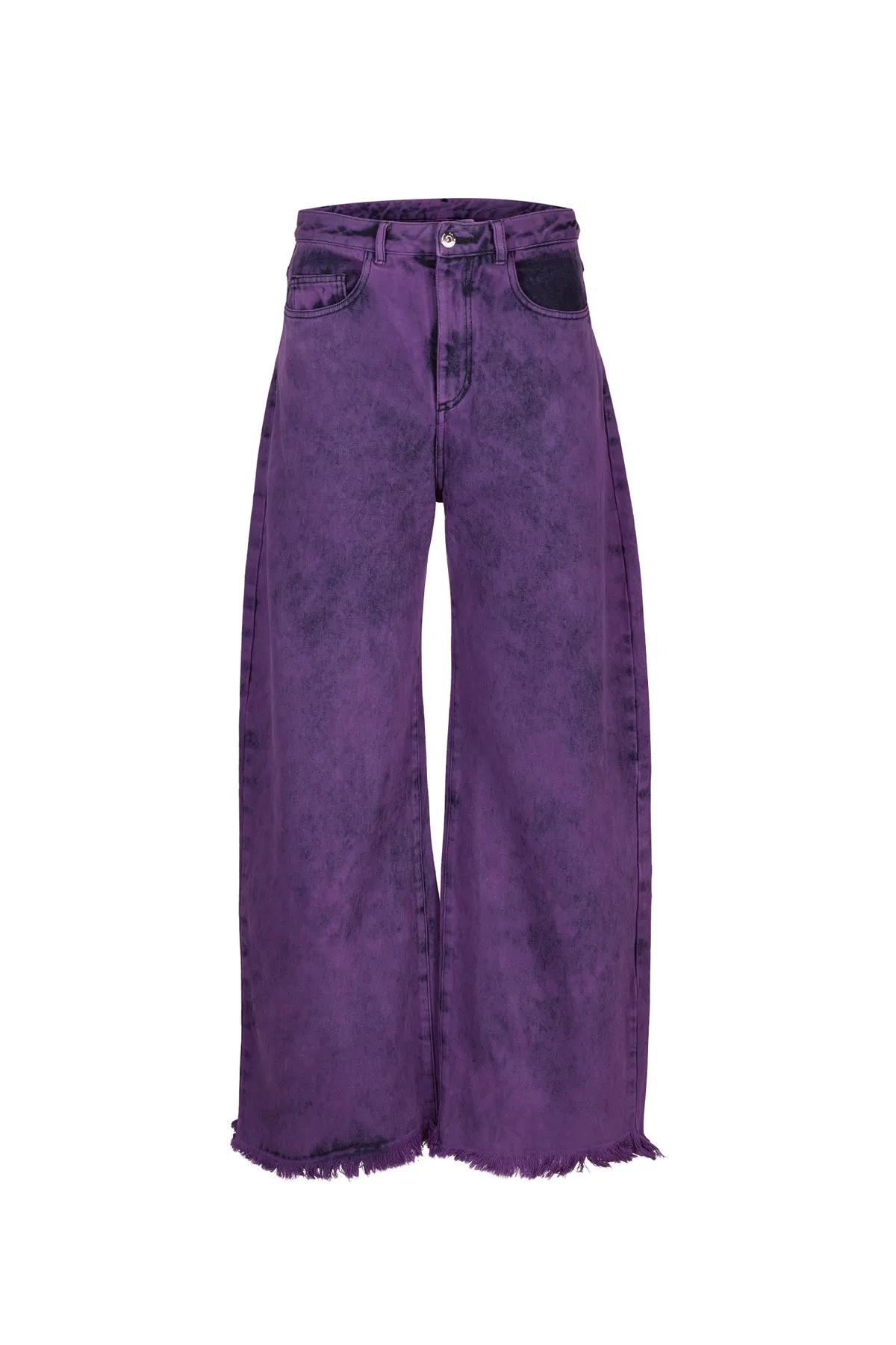 PURPLE BOYFRIEND TROUSERS