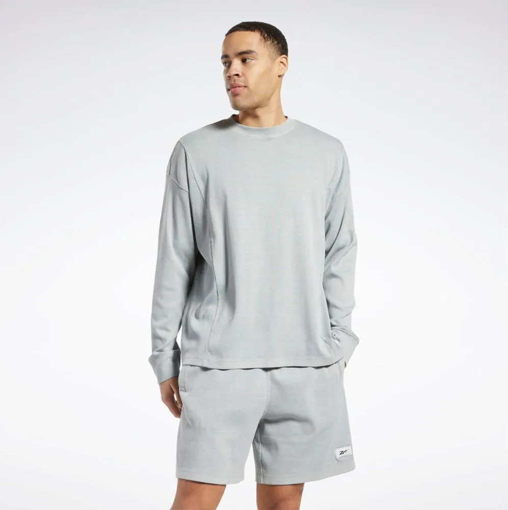 Reebok Apparel Men Classics Natural Dye Crew Sweatshirt PUGRY3