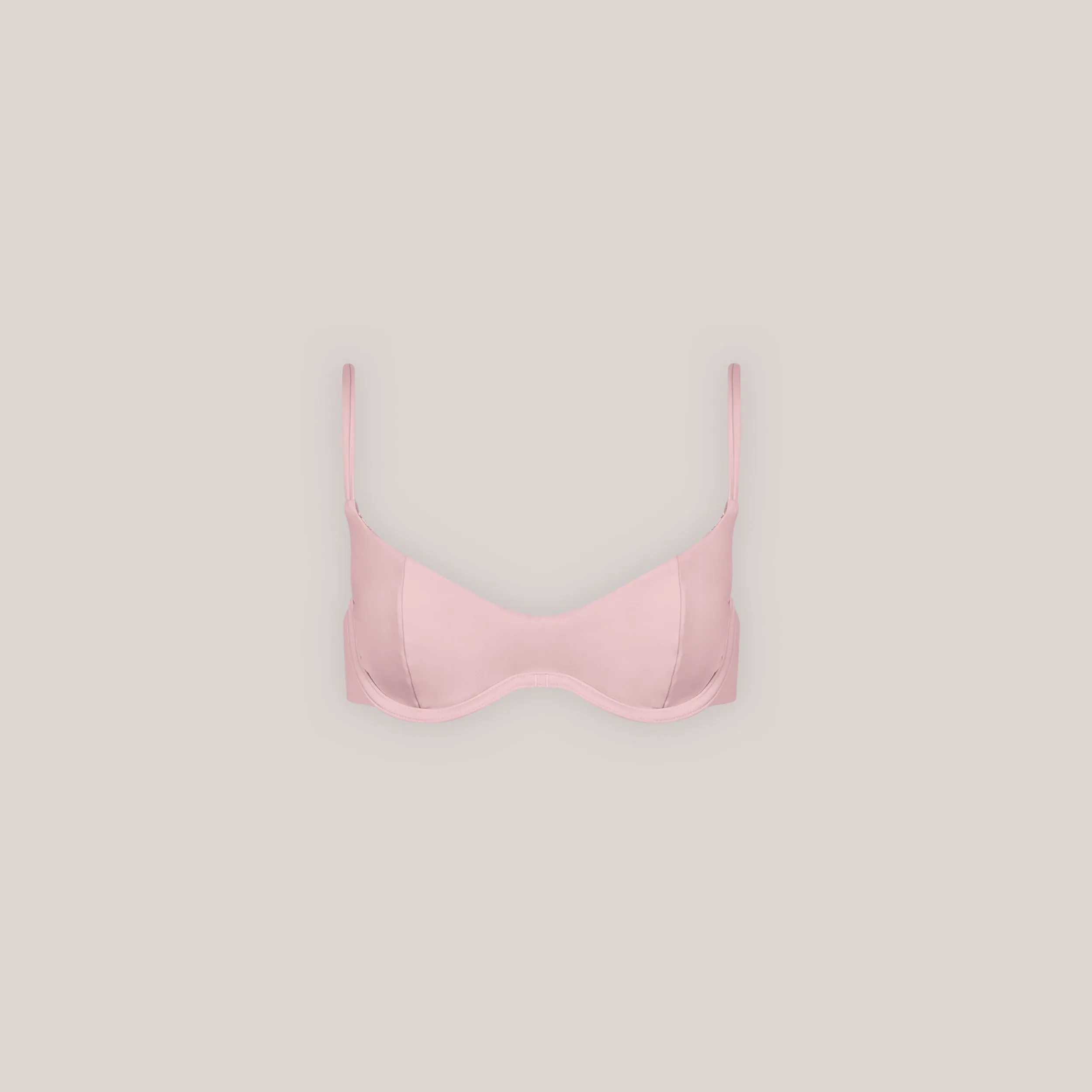 Reversible Underwire Bikini Top - Pink/Floral