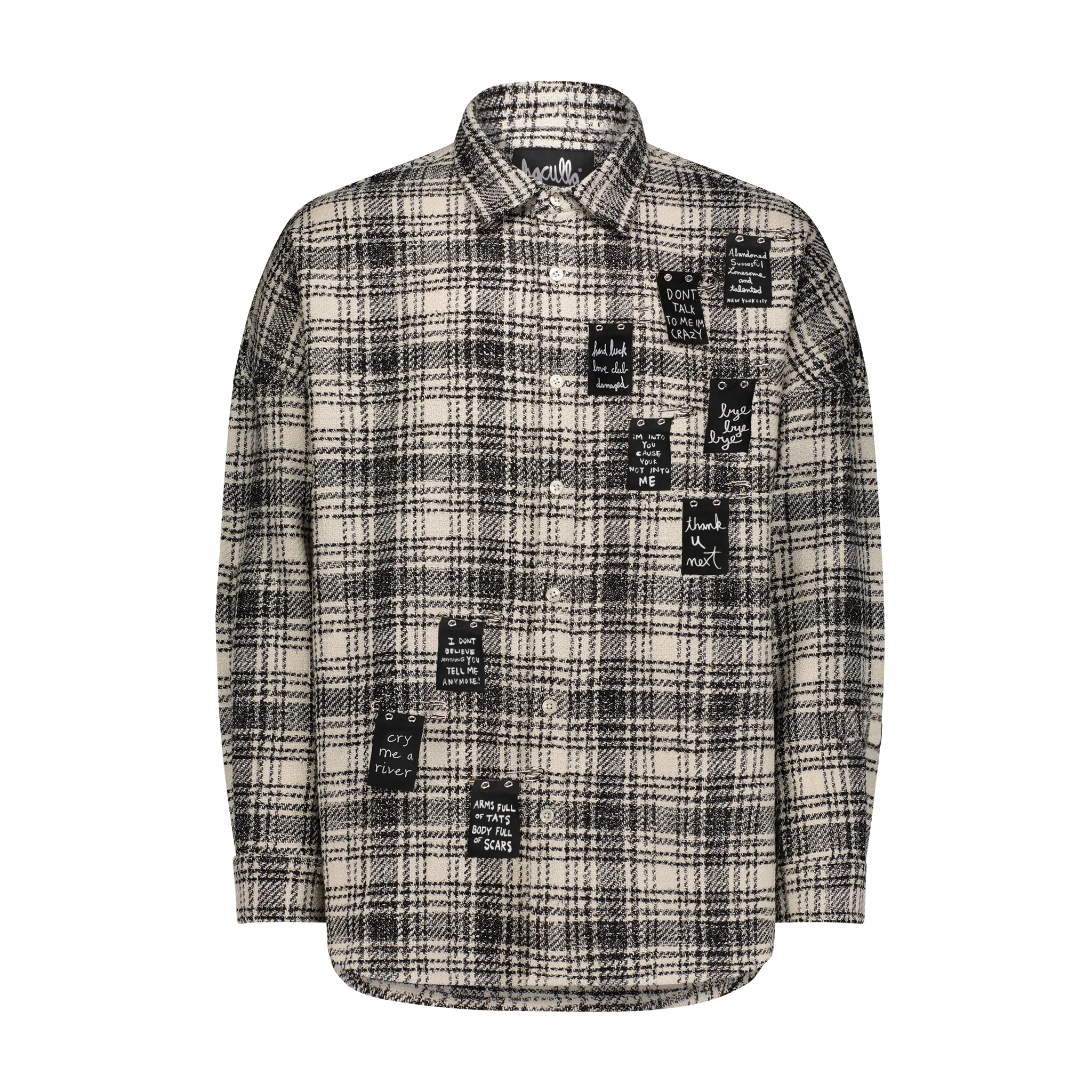 SAFETY TWEED WOVEN SHIRT