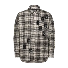 SAFETY TWEED WOVEN SHIRT