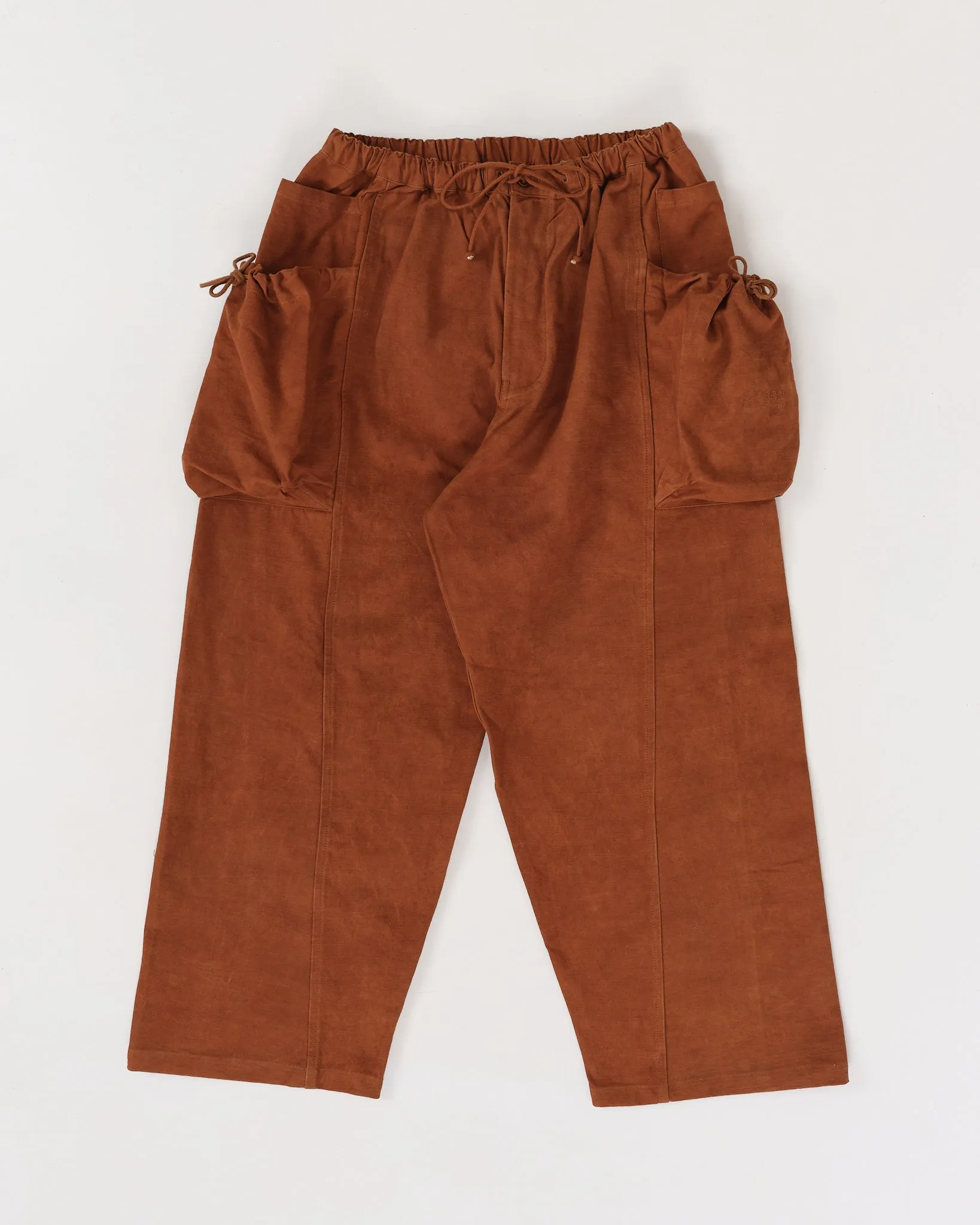 Salt Pants - Bark Brown Slub