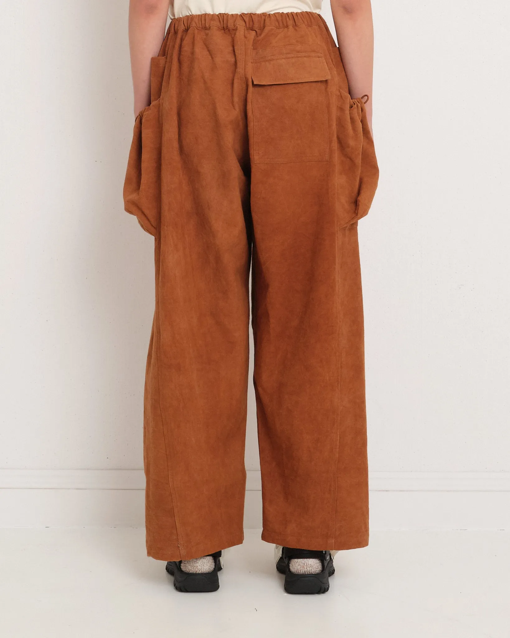 Salt Pants - Bark Brown Slub