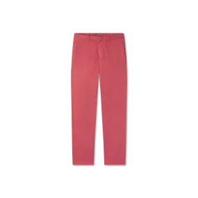 SEAWASH™ Grayton Twill Pant - Washed Red