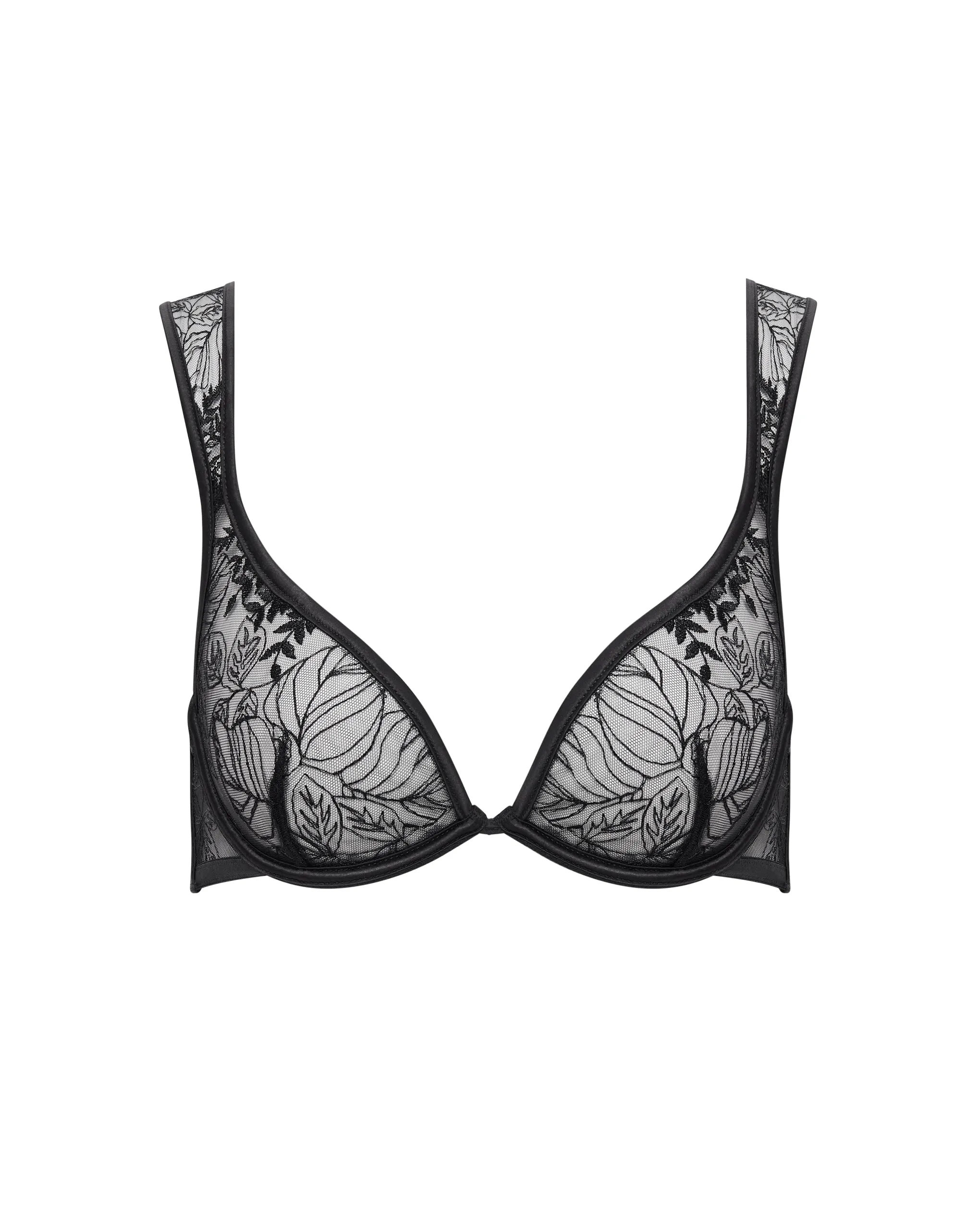 Seraphim Wired Bra Black