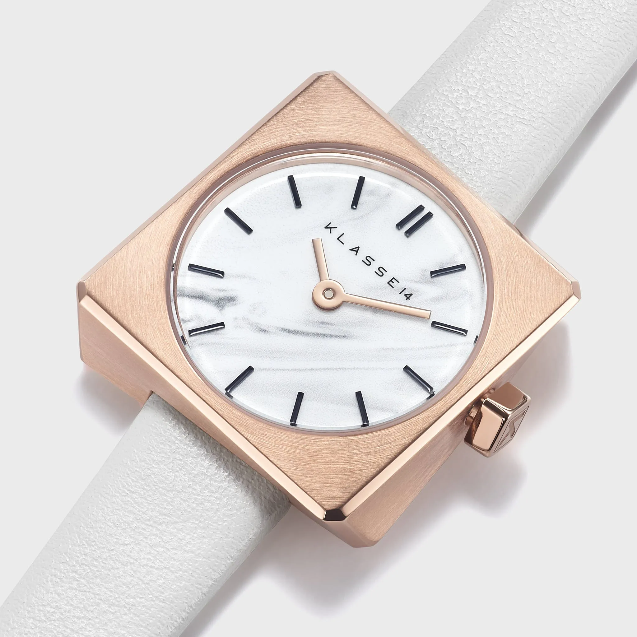 Spin Rose Gold Leather / Personalization