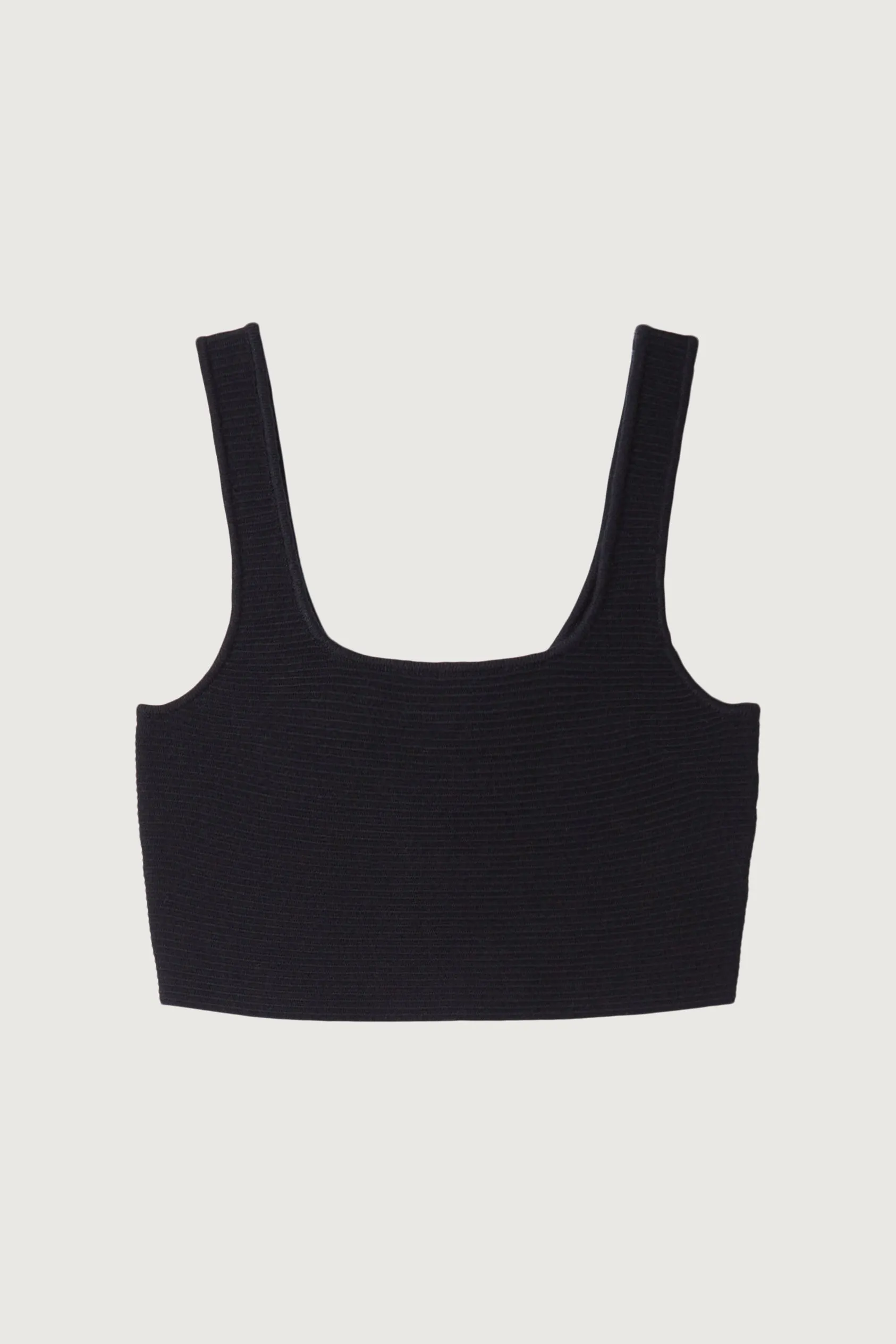 SQUARE NECK KNIT TANK