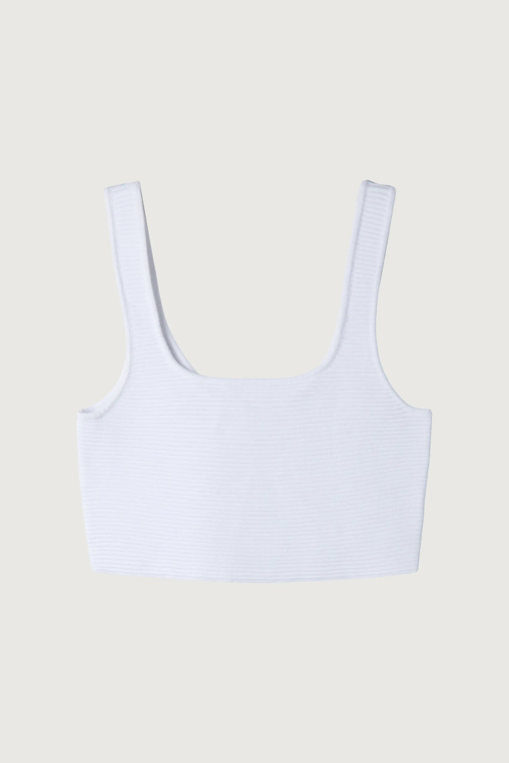 SQUARE NECK KNIT TANK