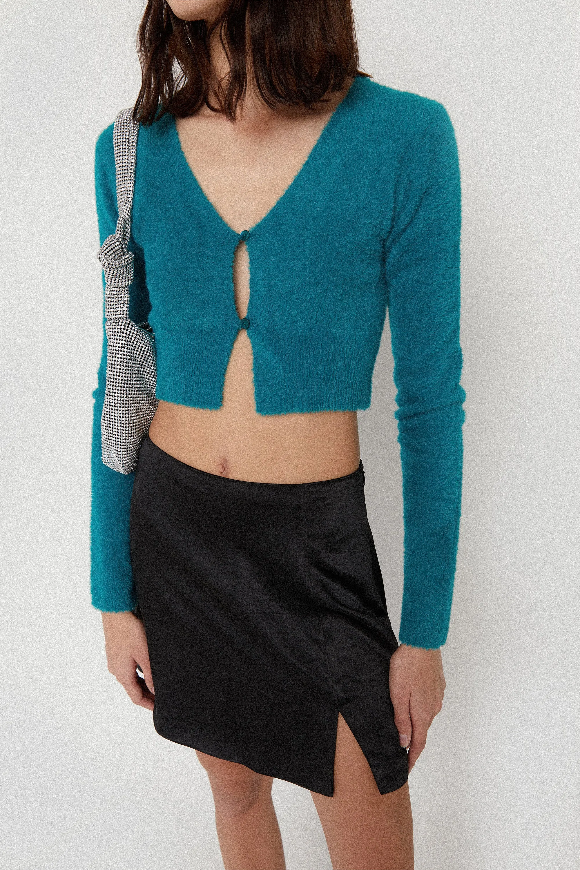 SUPER CROPPED CARDIGAN