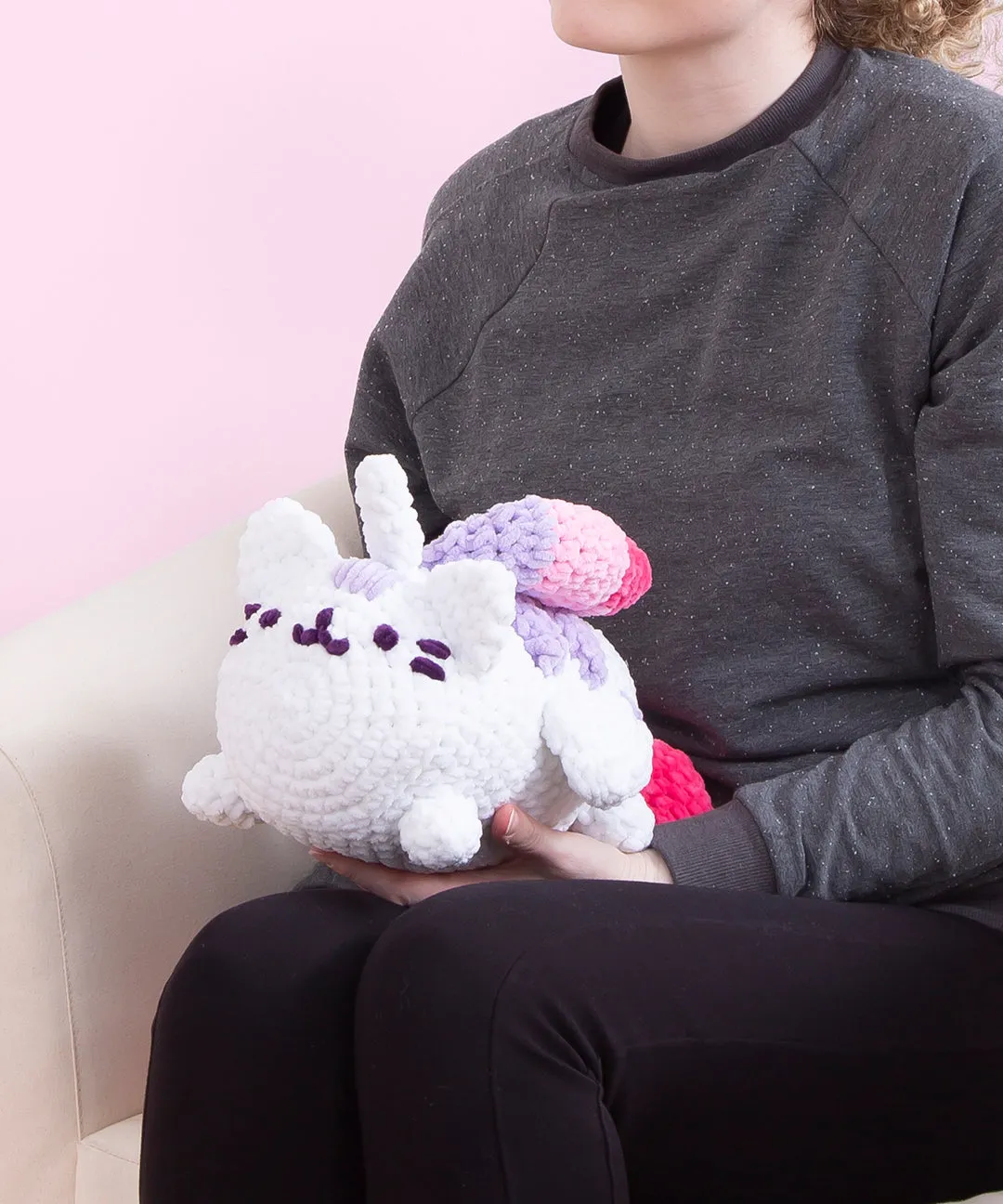 Super Pusheenicorn Amigurumi Crochet Kit