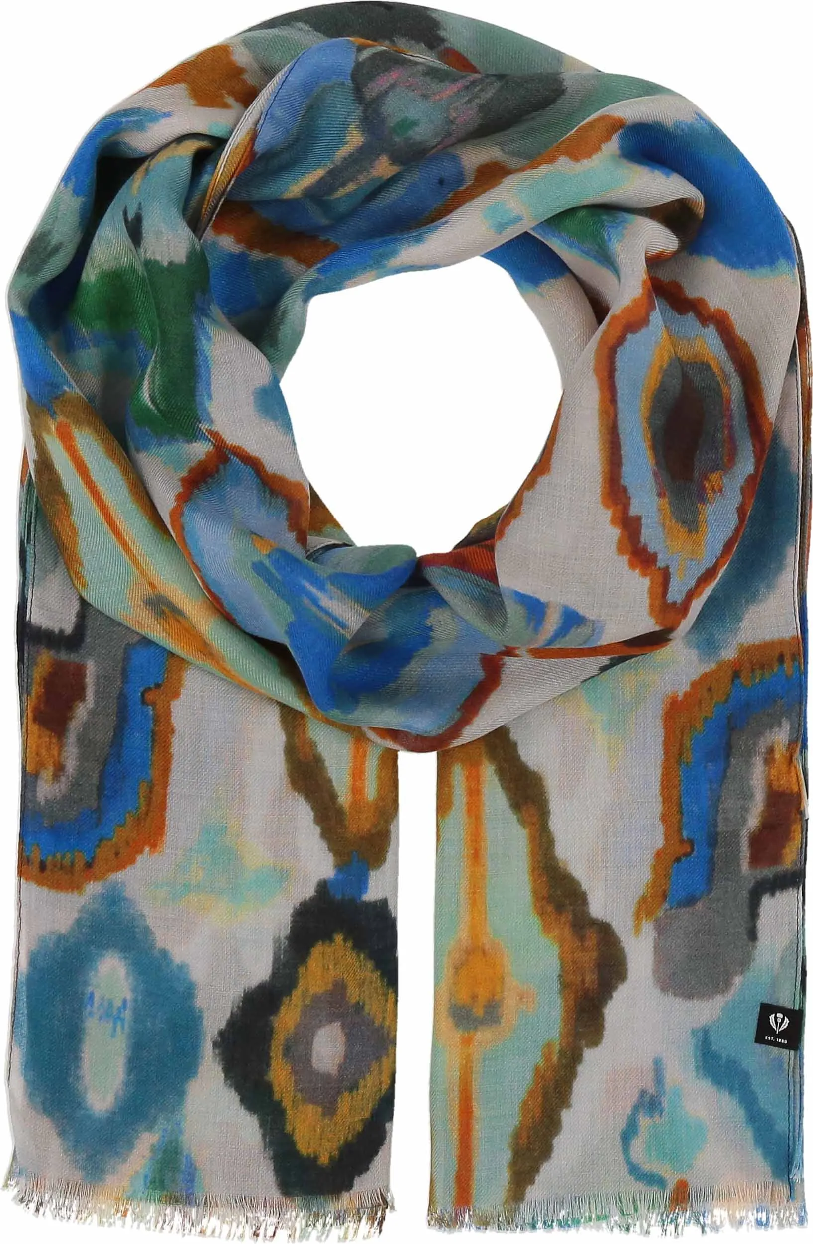 Sustainability Edition Dopamine Ikat Scarf