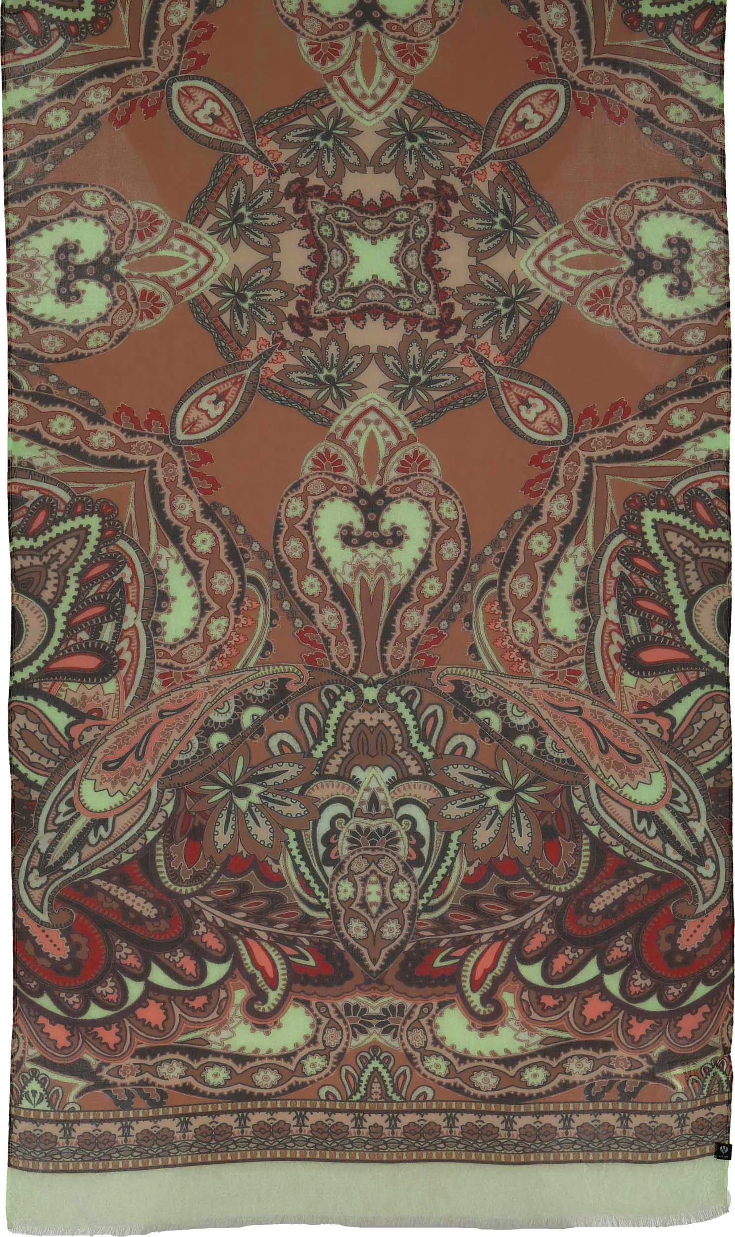 Sustainability Edition Ornamental Paisley Recycled Scarf