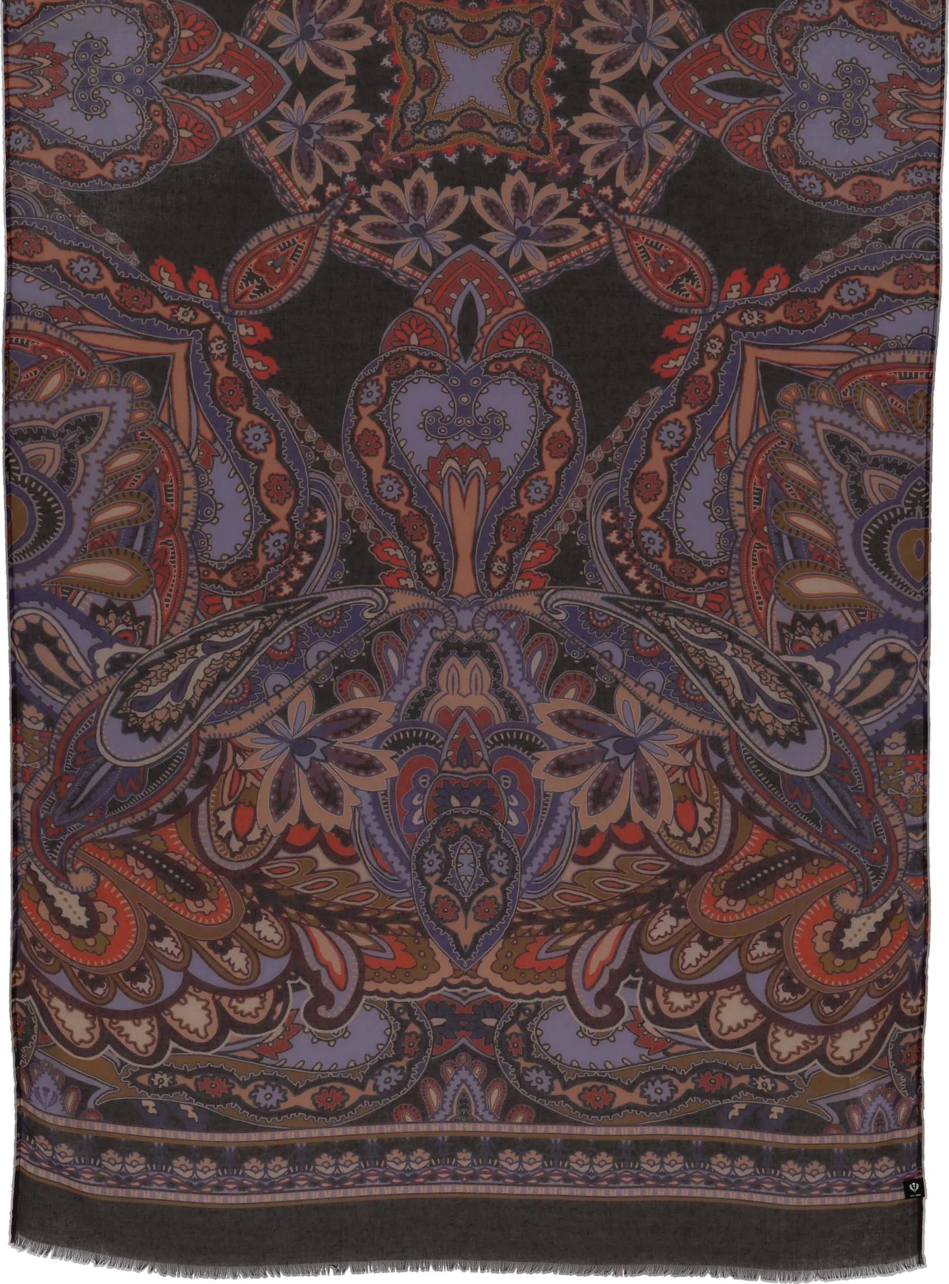 Sustainability Edition Ornamental Paisley Recycled Scarf